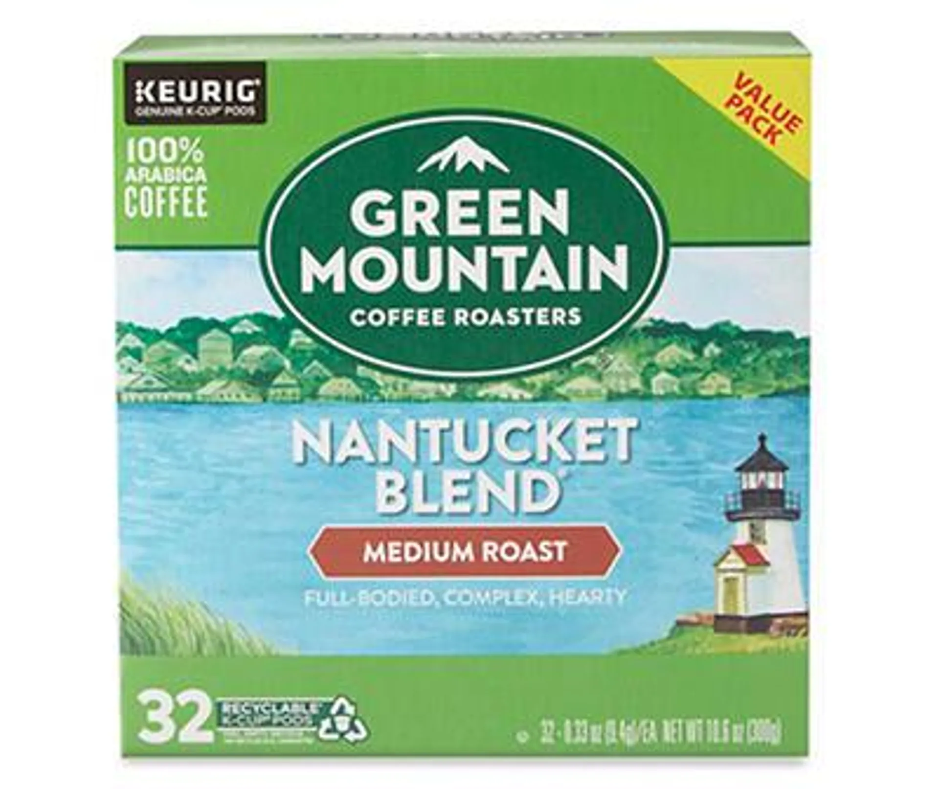 Nantucket Blend Medium Roast 32-Pack Brew Cups