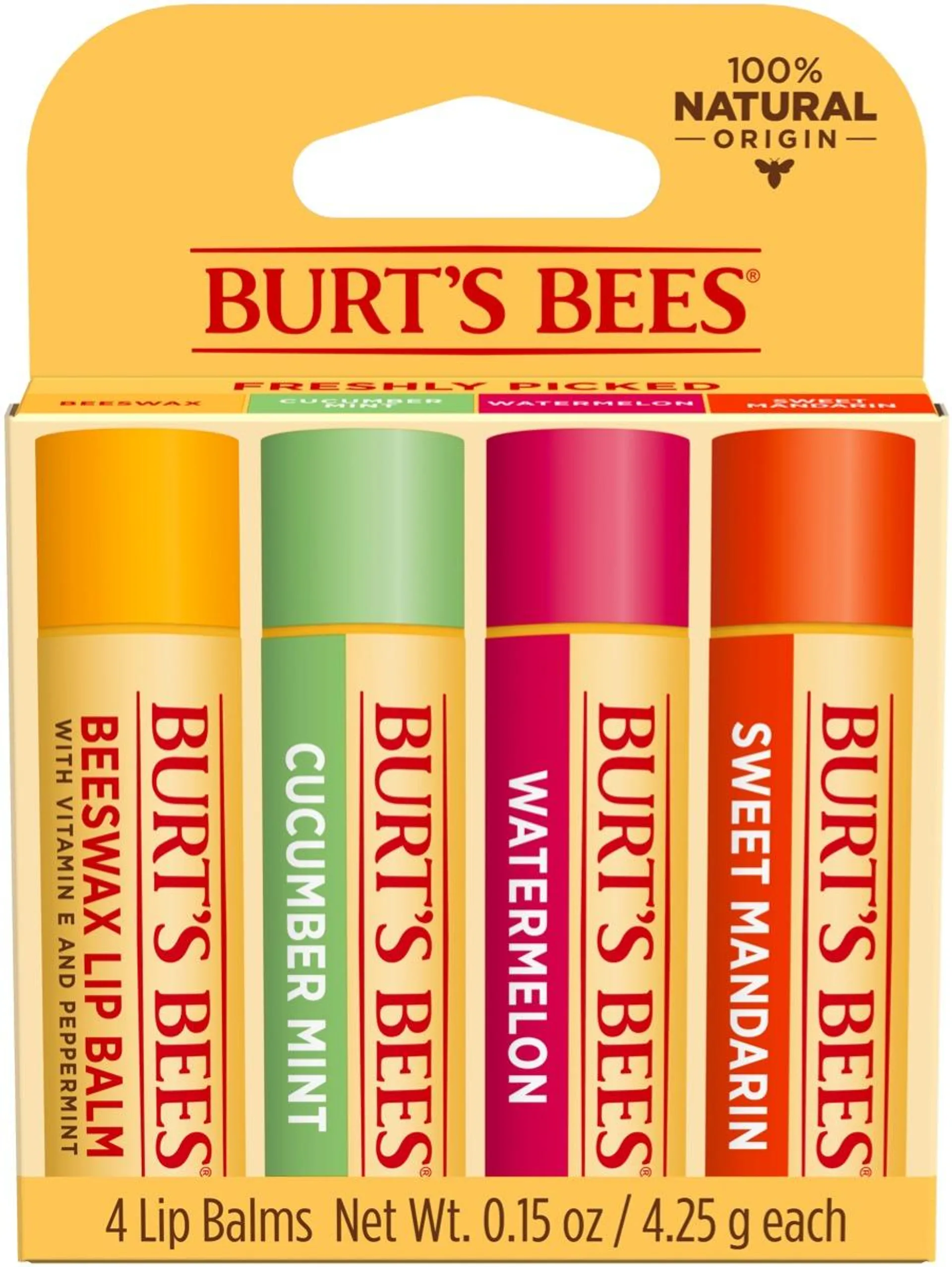 Freshly Picked Lip Balm 4-Pack