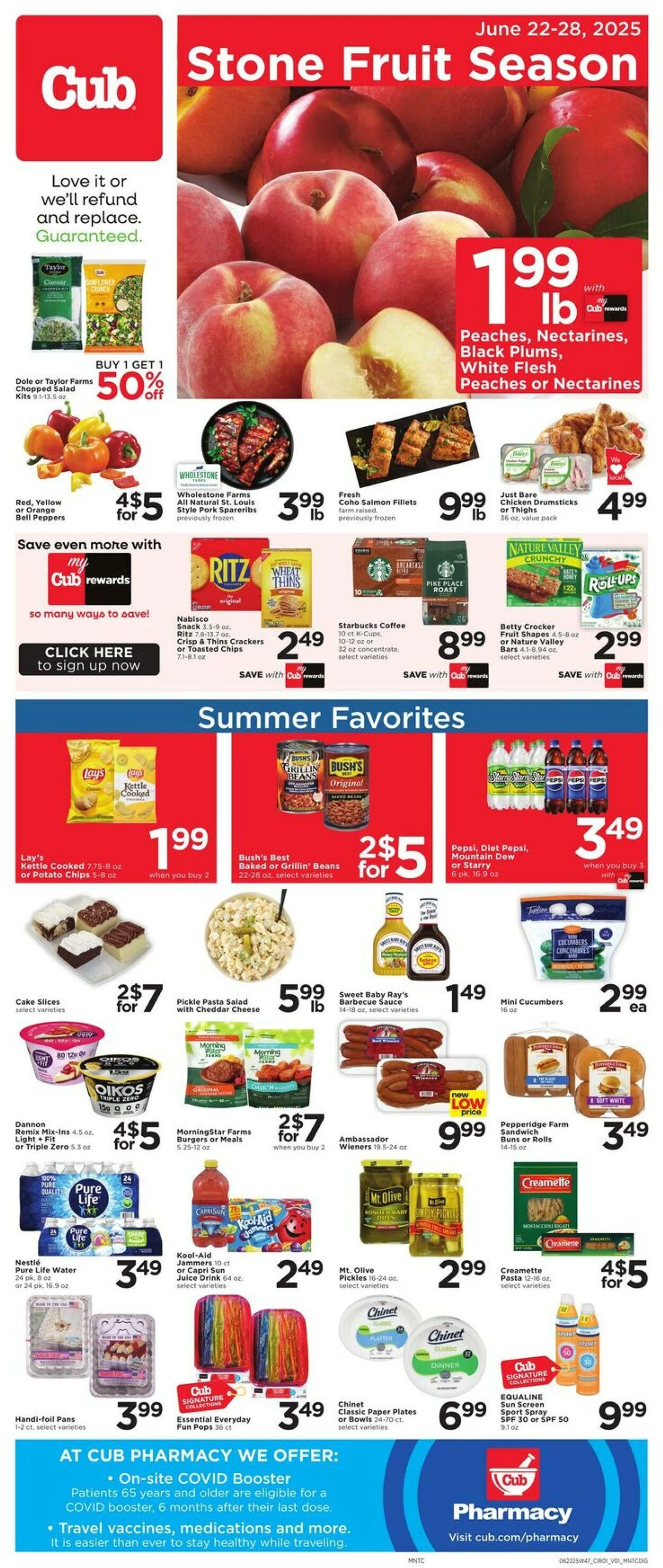 Weekly ad Cub Foods Current weekly ad from June 22 to June 28 2025 - Page 1