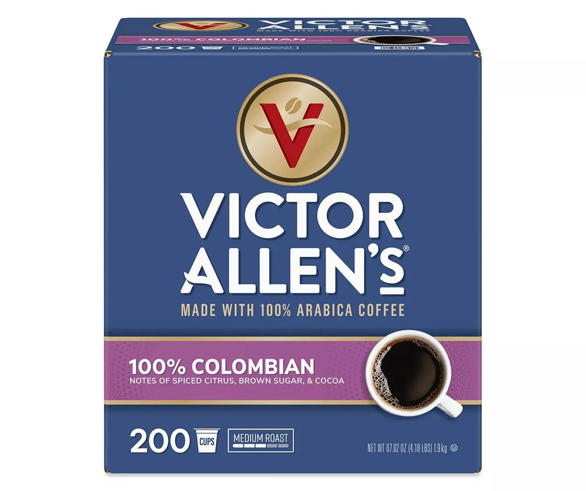 Colombian Medium Roast 200-Pack Brew Cups