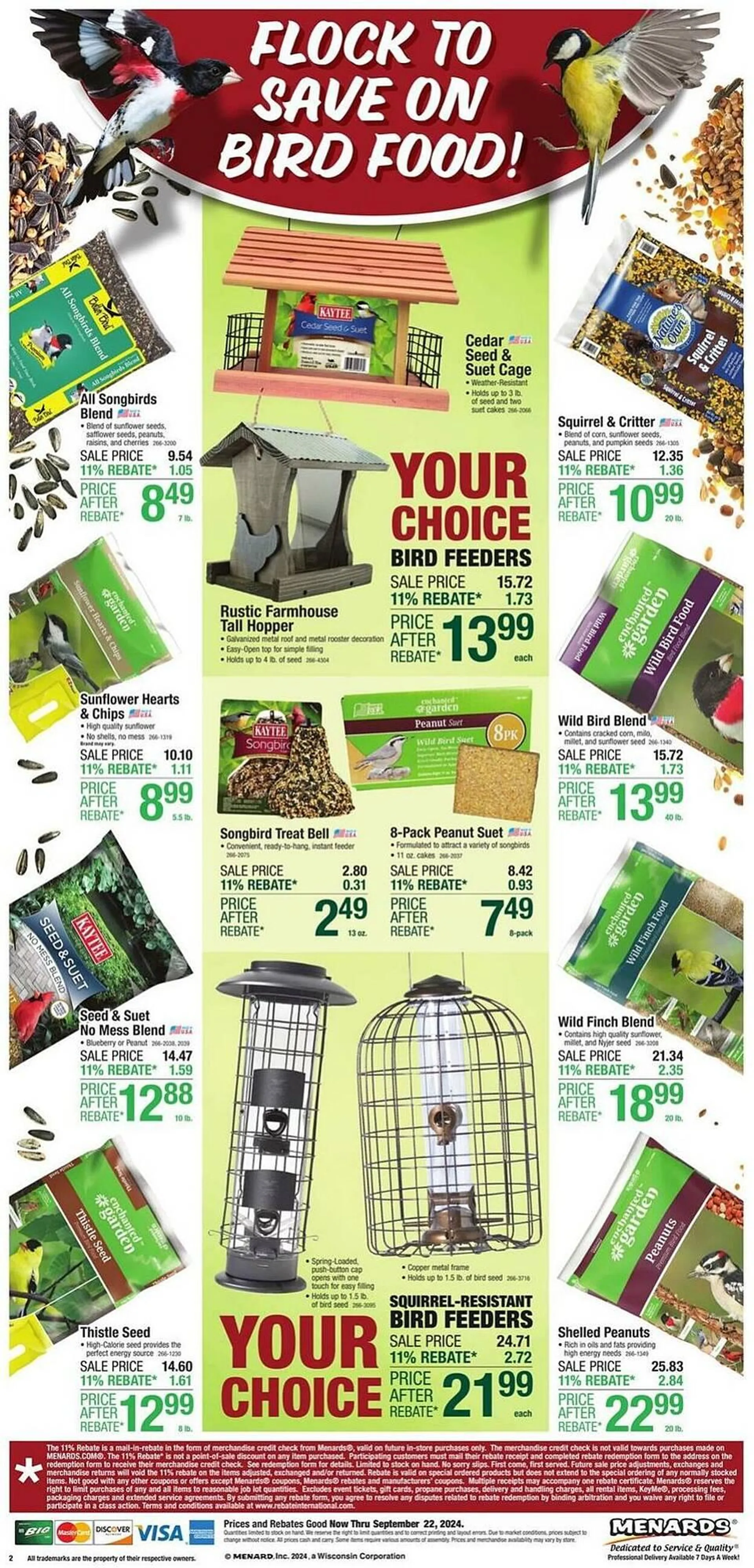 Weekly ad Menards Weekly Ad from September 11 to September 22 2024 - Page 2