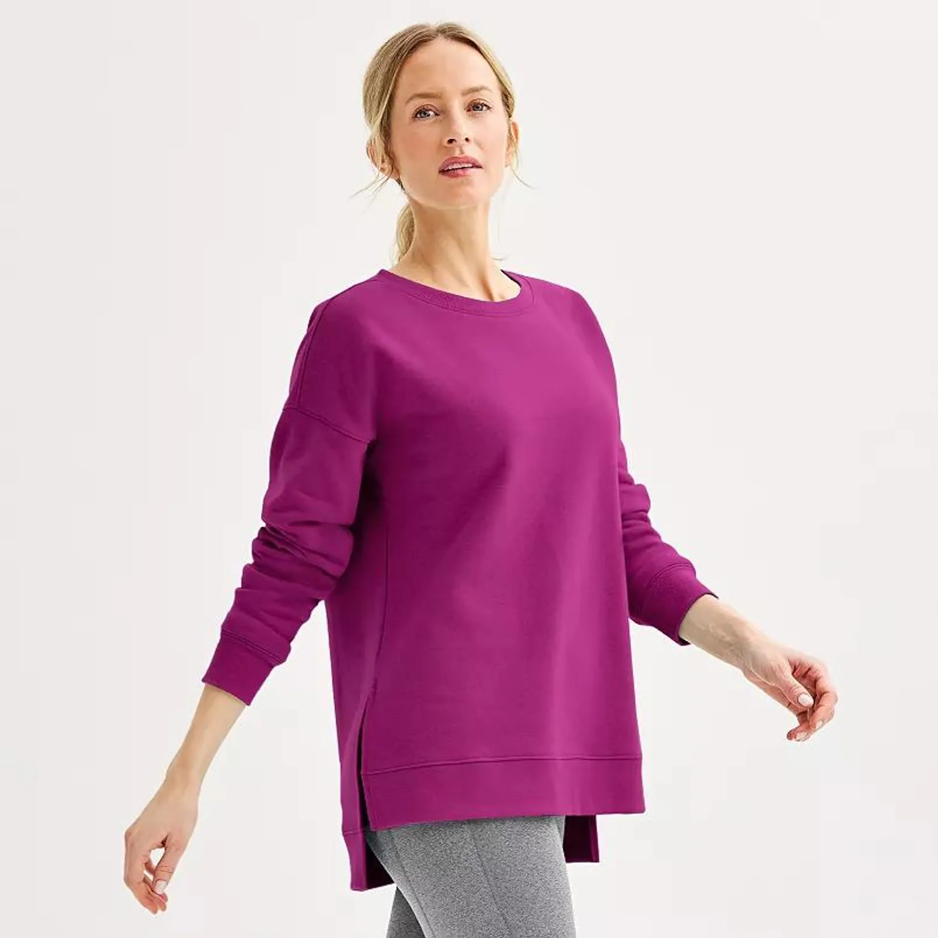 Women's Tek Gear® High Slit Ultrasoft Fleece Tunic