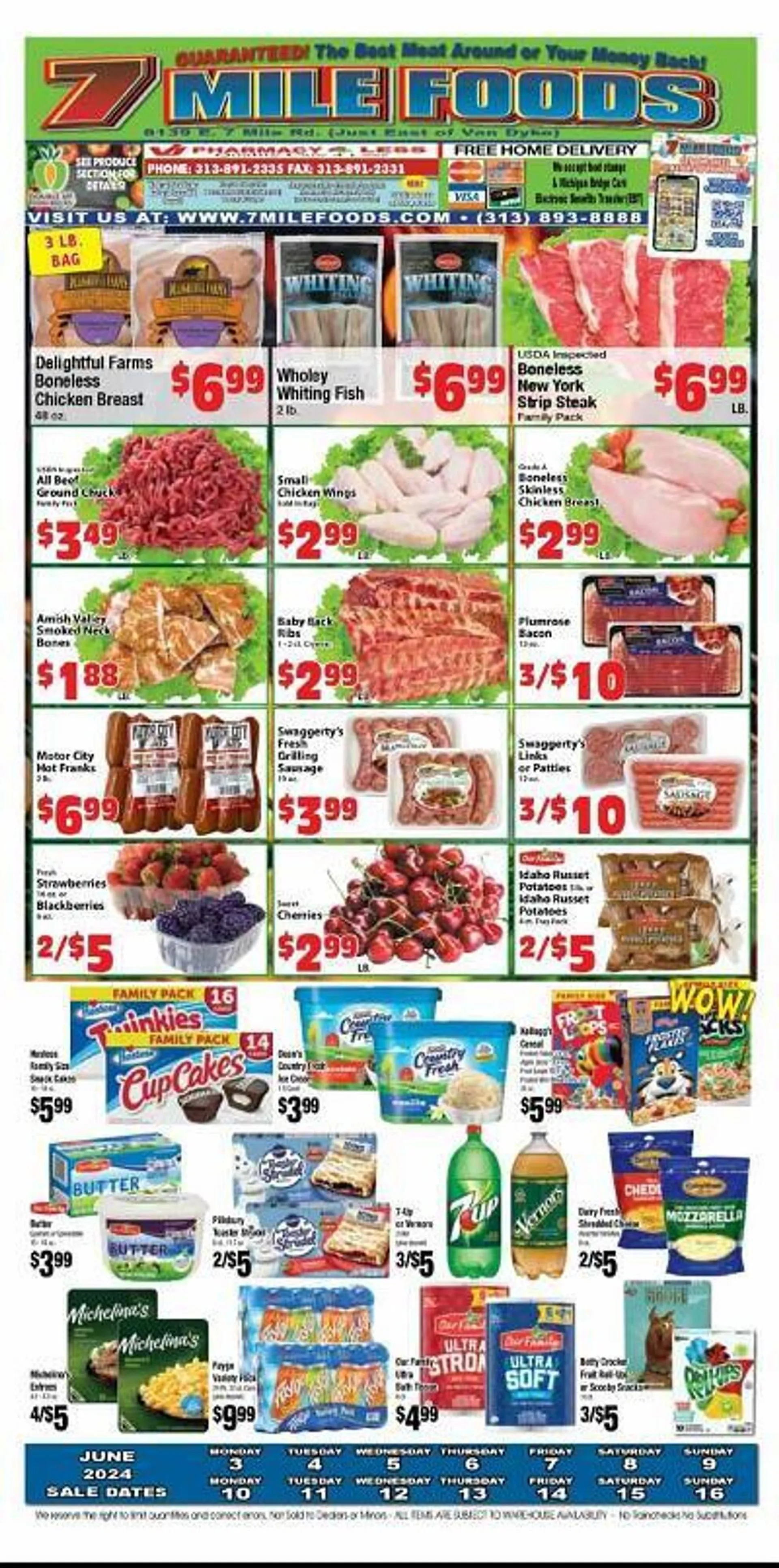 7 Mile Foods Weekly Ad - 1