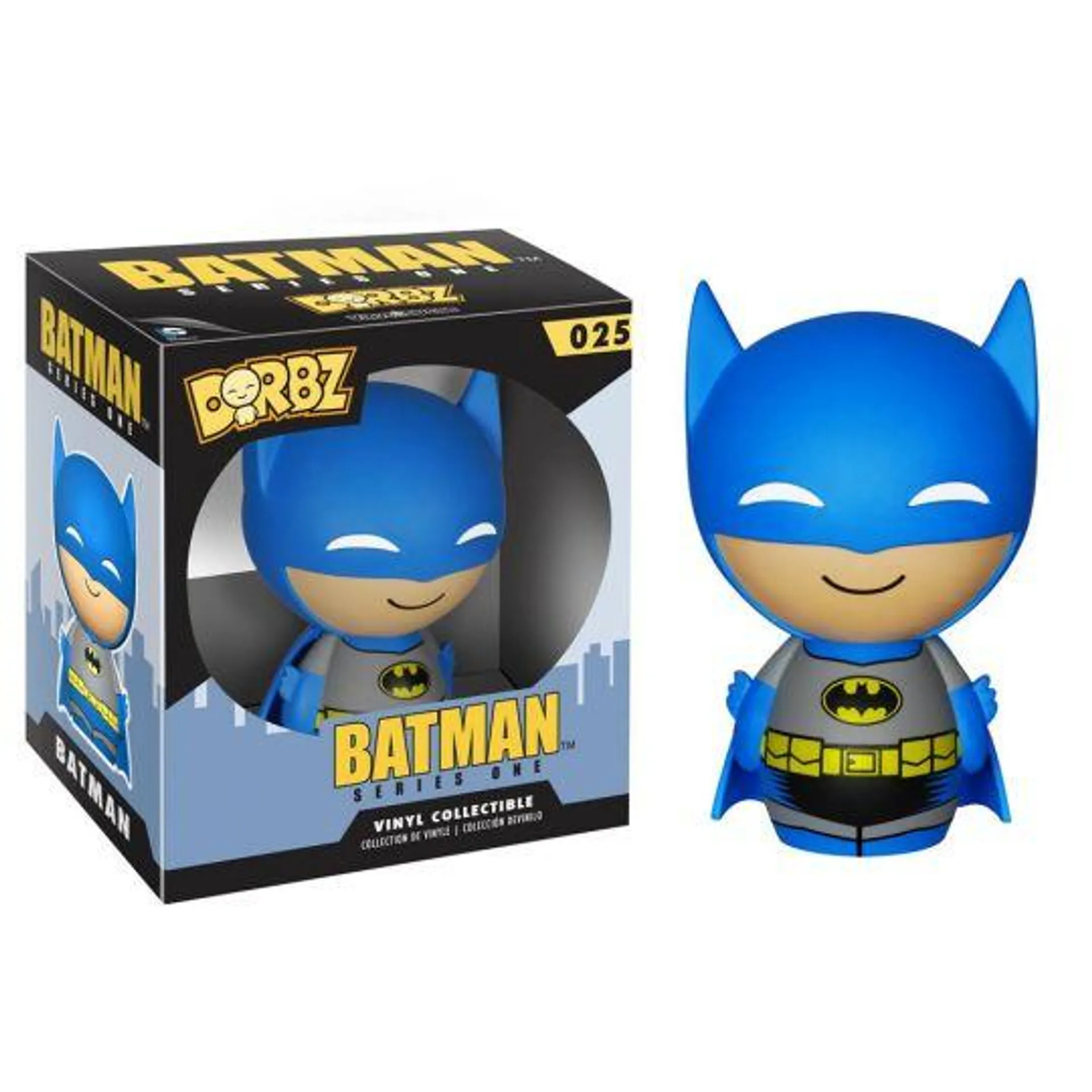 Funko Dorbz Vinyl Figure - Batman Series 1 - BATMAN (Blue) #025