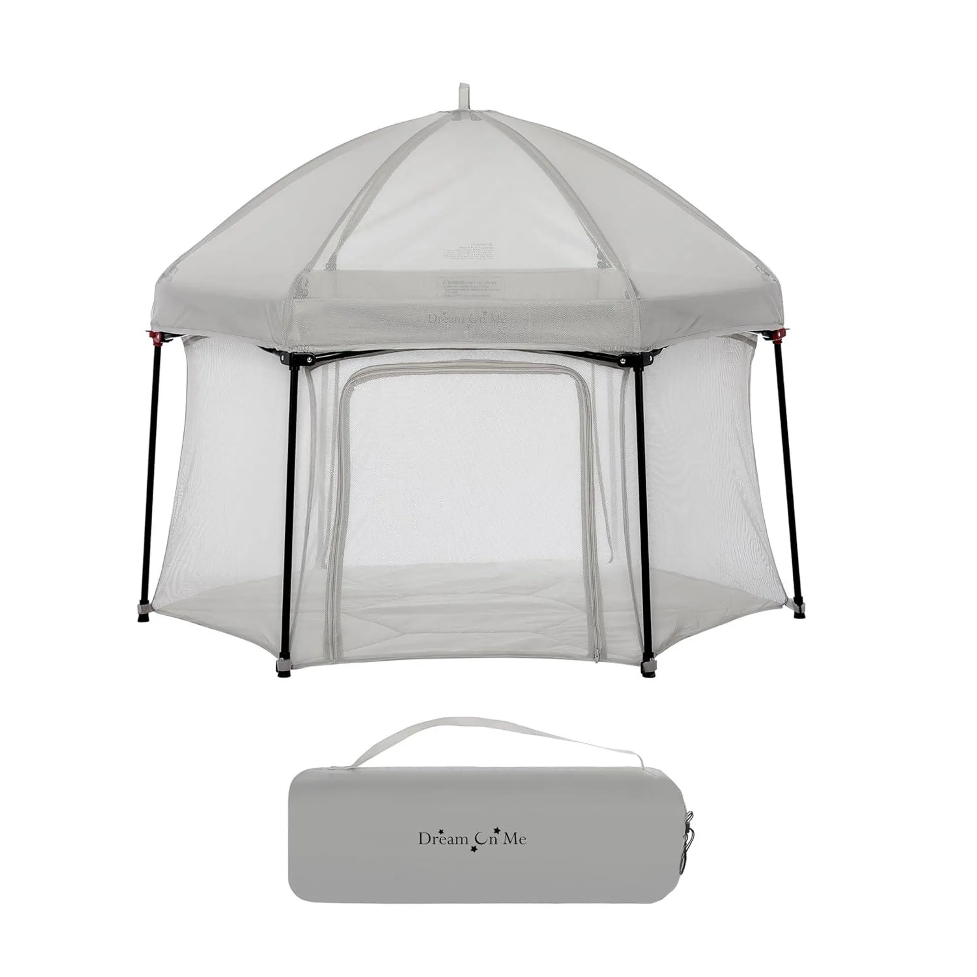 Dream On Me Onyx Playard Set with Canopy