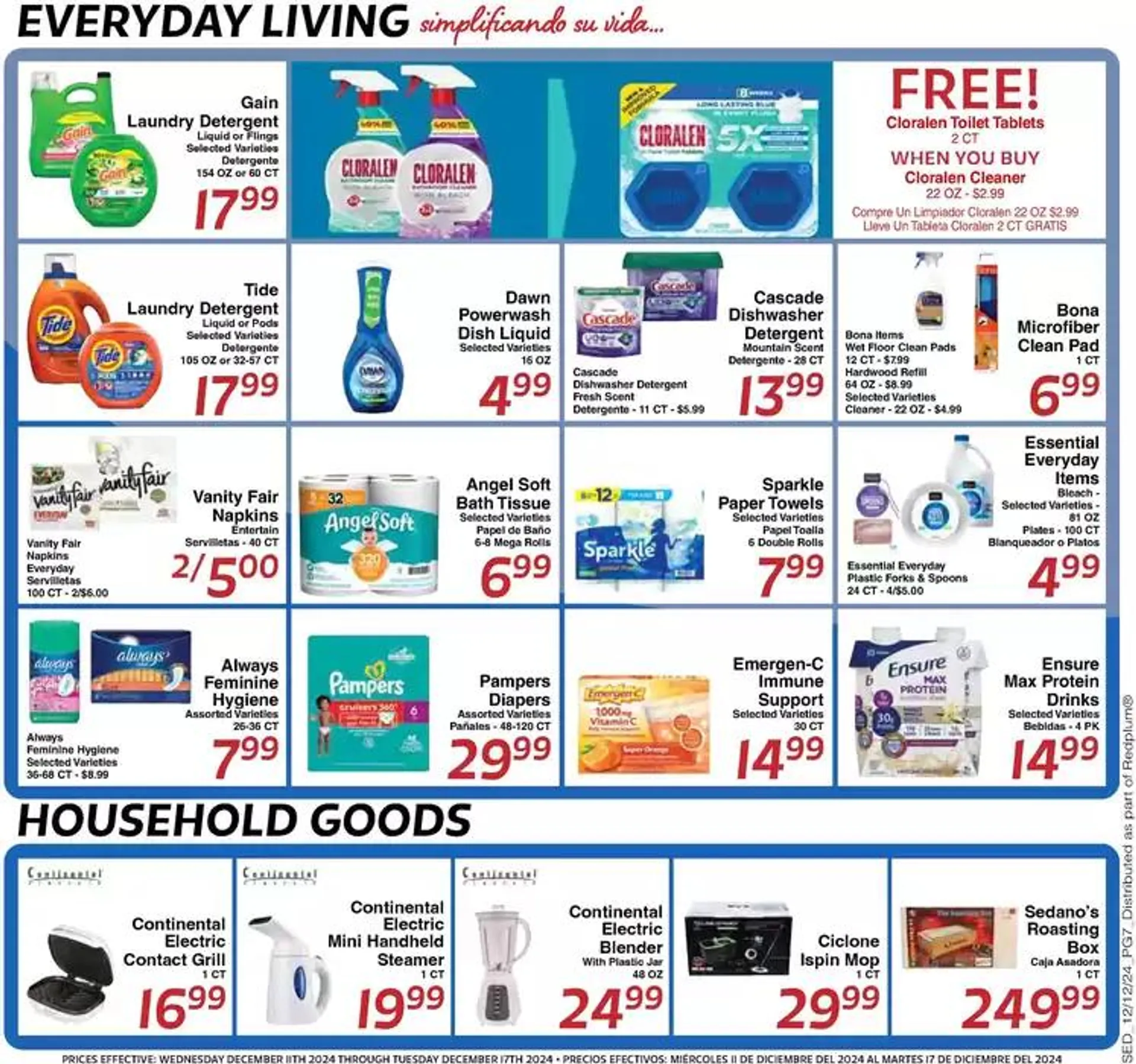 Weekly ad Sedano's weekly ad from December 11 to December 17 2024 - Page 7