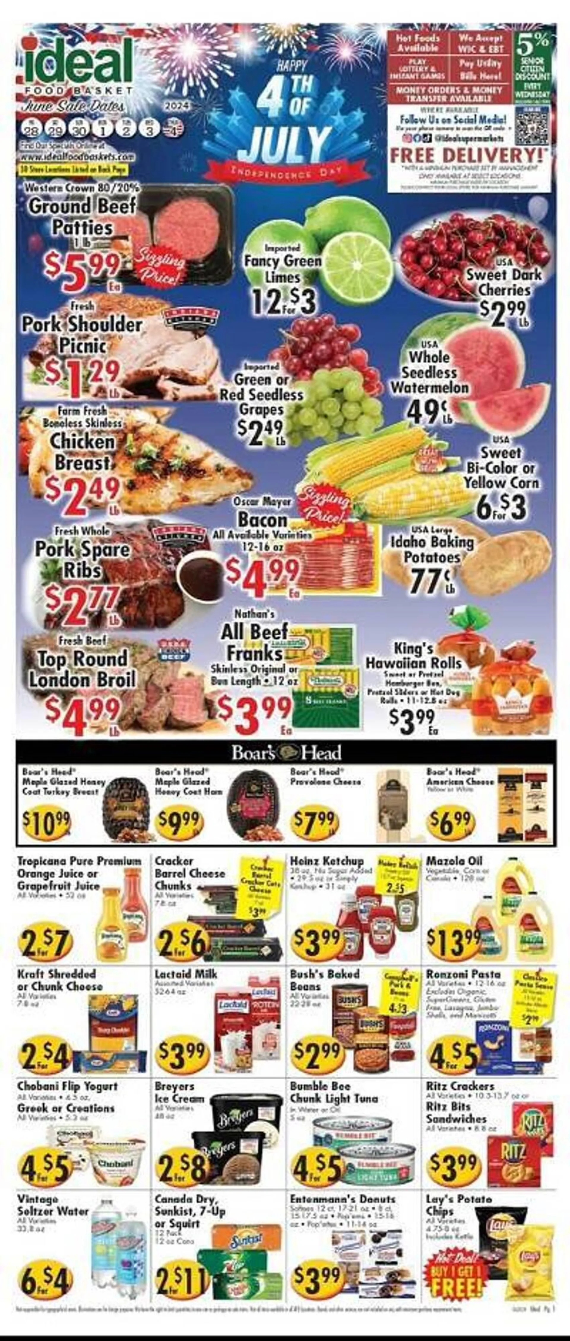 Ideal Food Basket Weekly Ad - 1