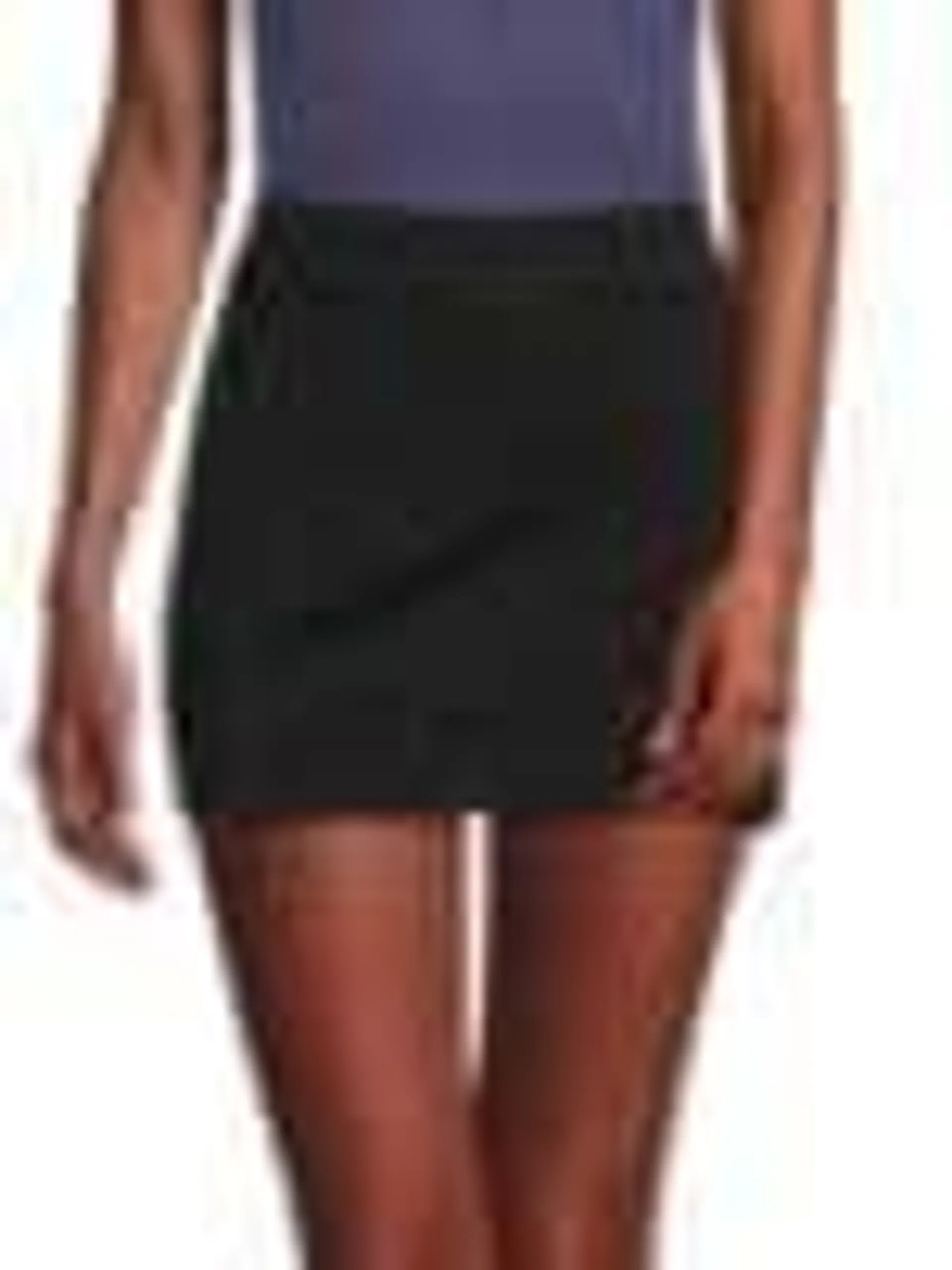 Amelie Solid Mini Active Skirt