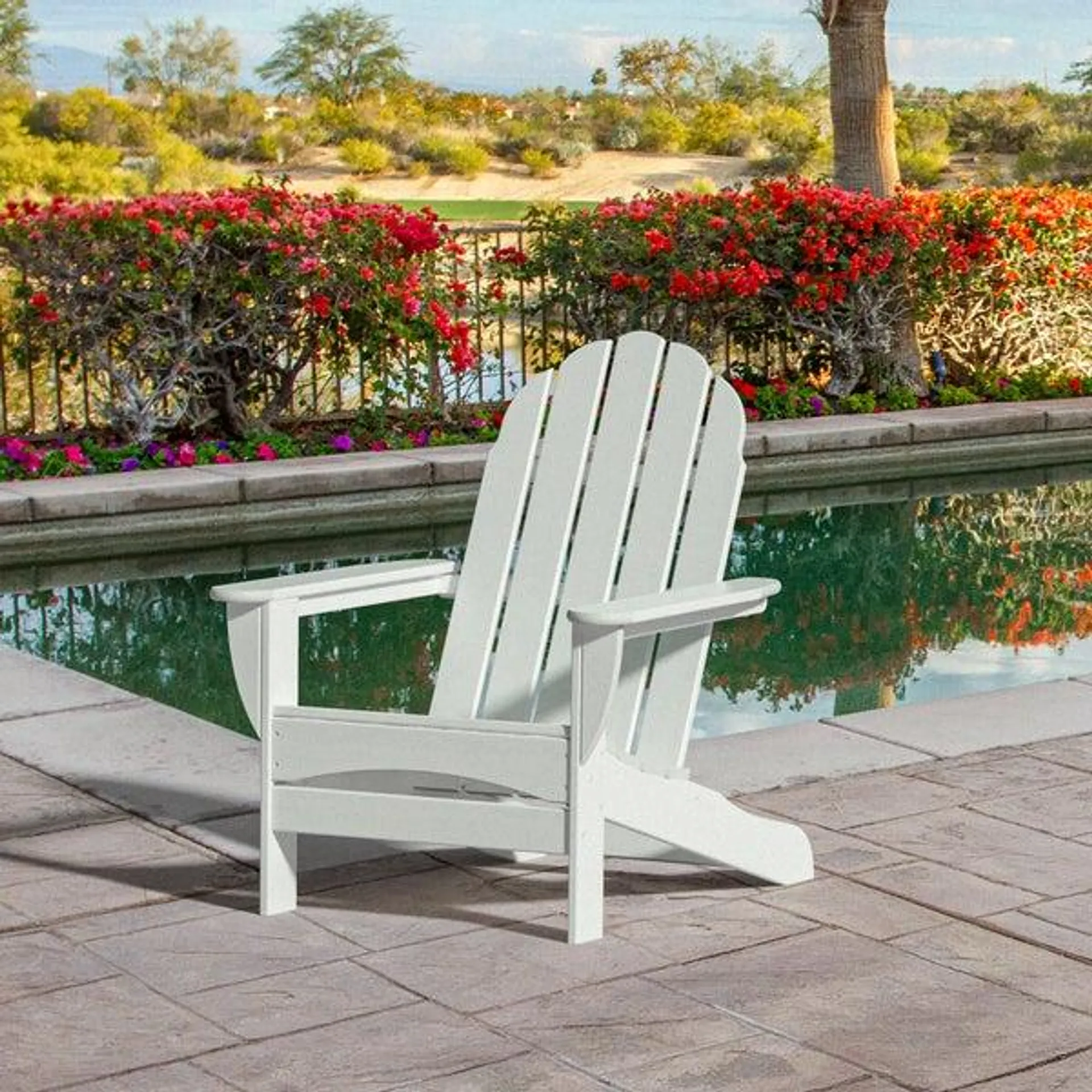 POLYWOOD Long Beach Adirondack Chair