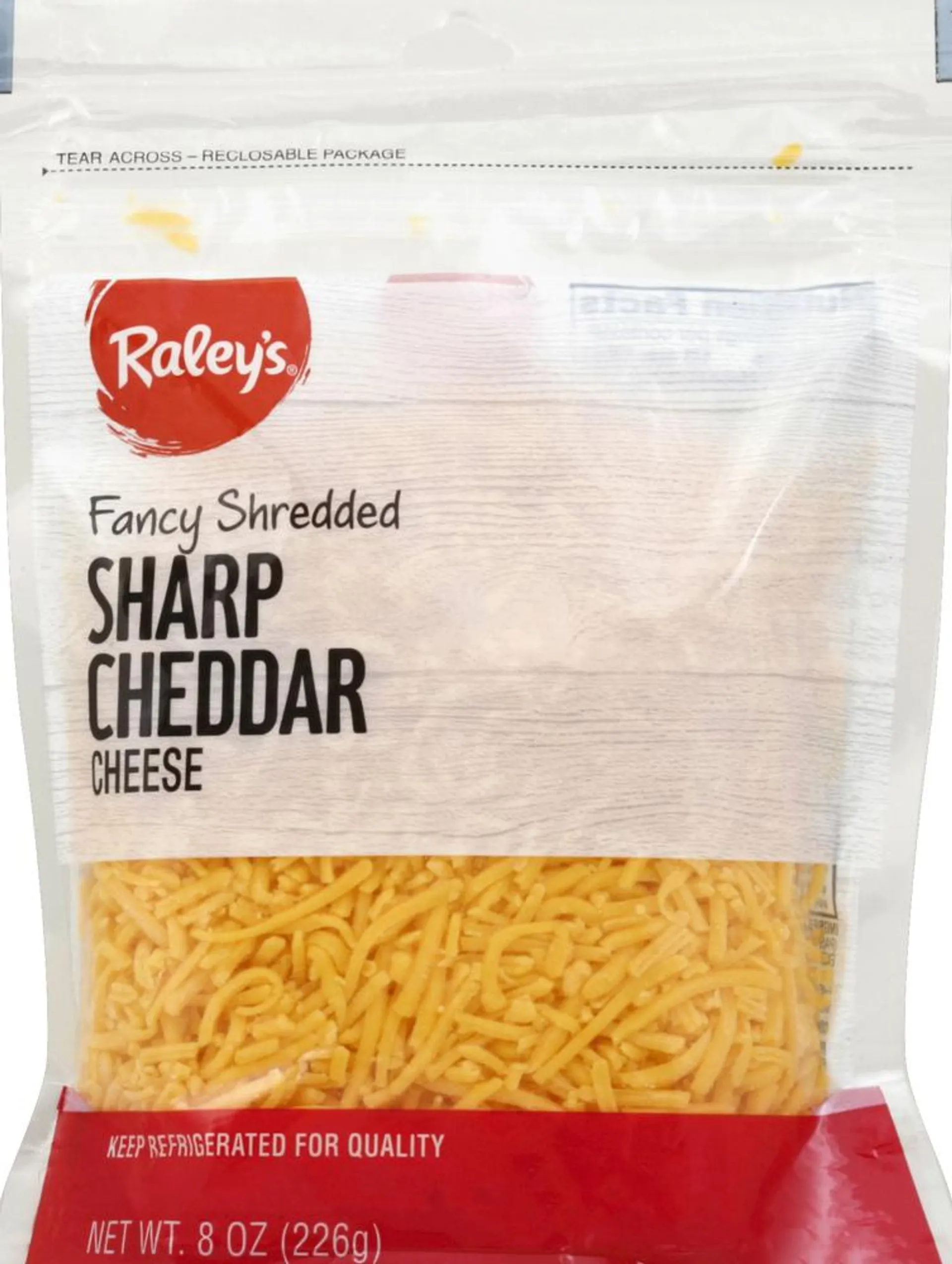 Raley's Fancy Shredded Sharp Cheddar Cheese