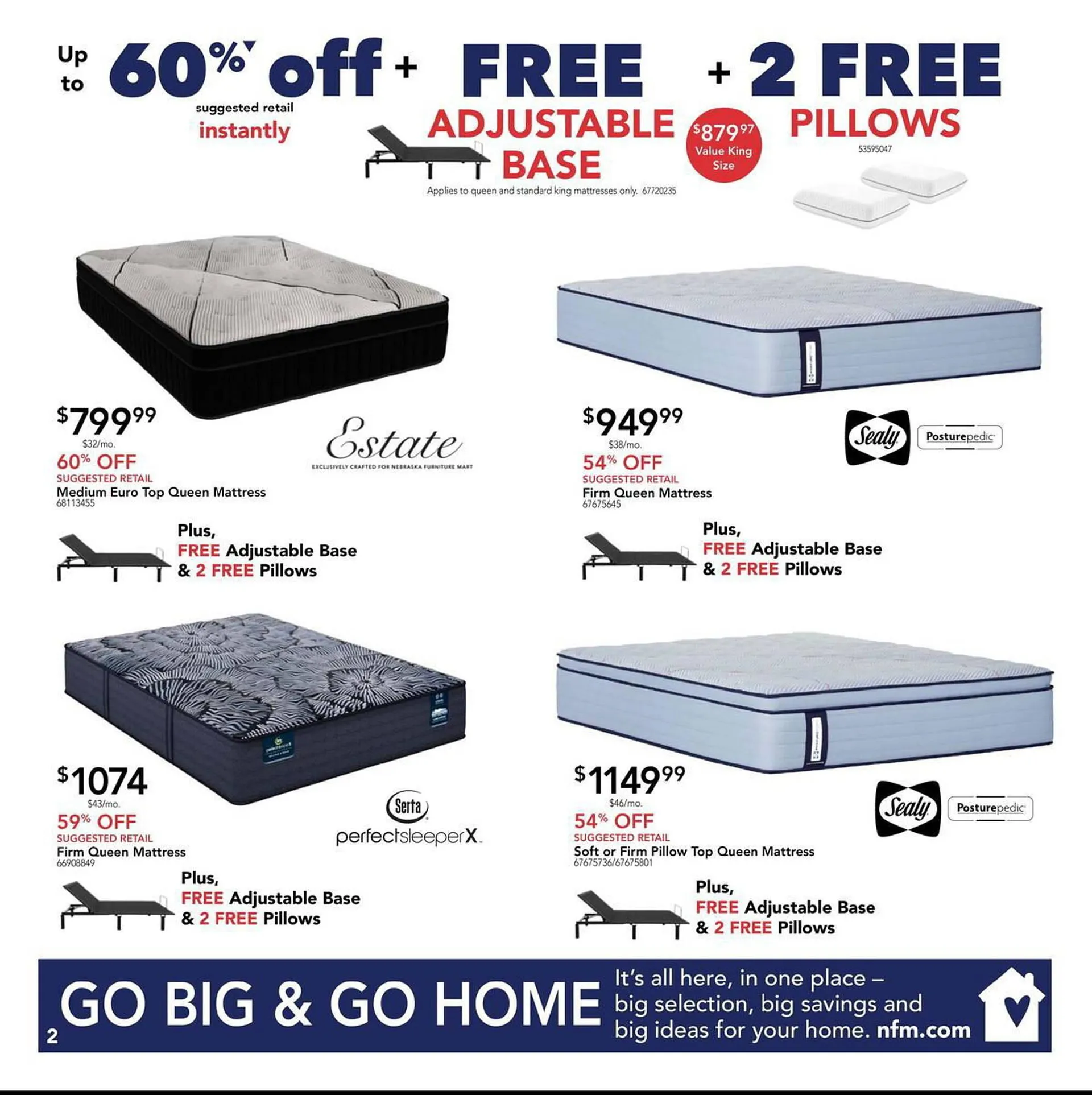 Weekly ad Nebraska Furniture Mart Weekly Ad from May 14 to June 3 2025 - Page 2