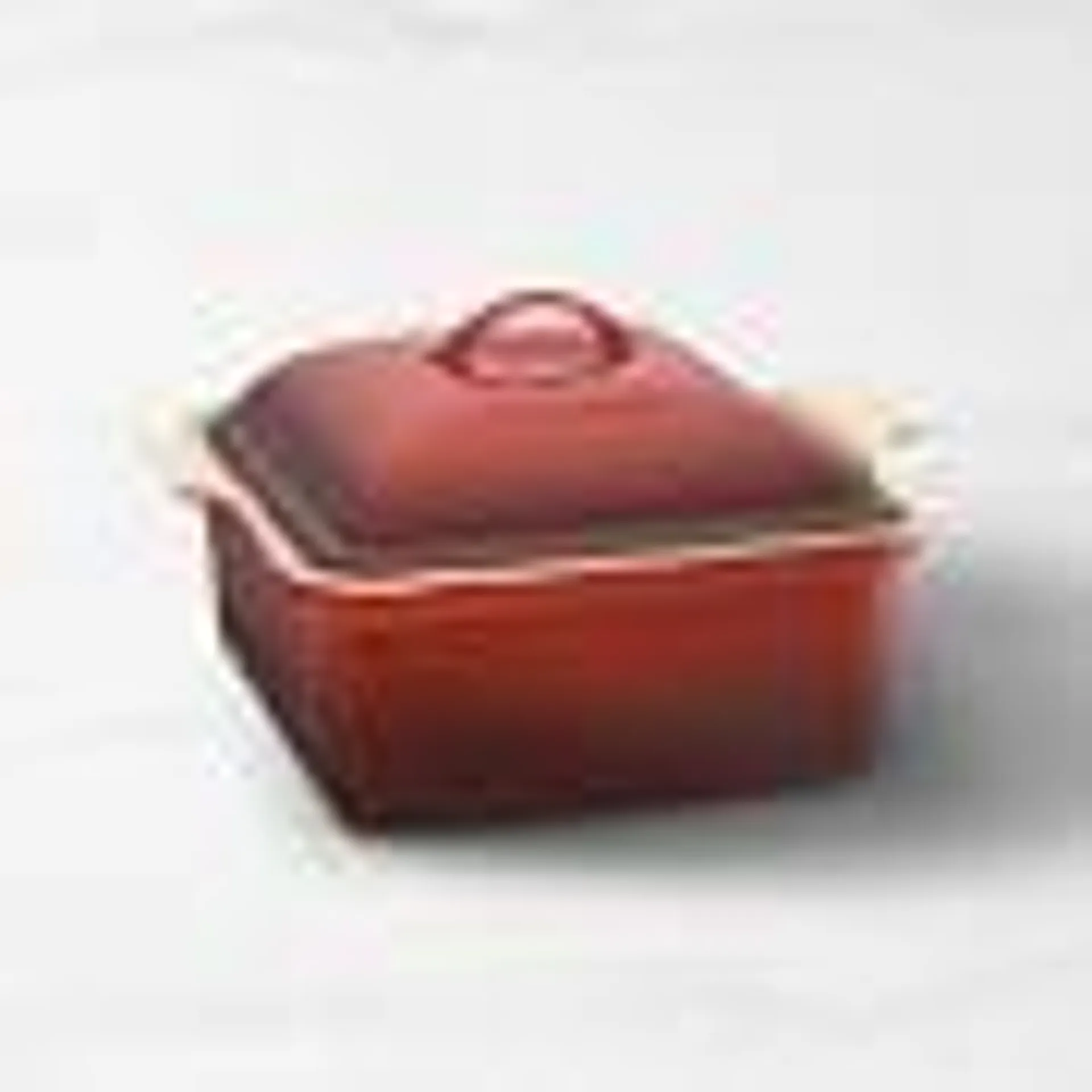 Le Creuset Stoneware Heritage Covered Square Baker, 4-Qt.