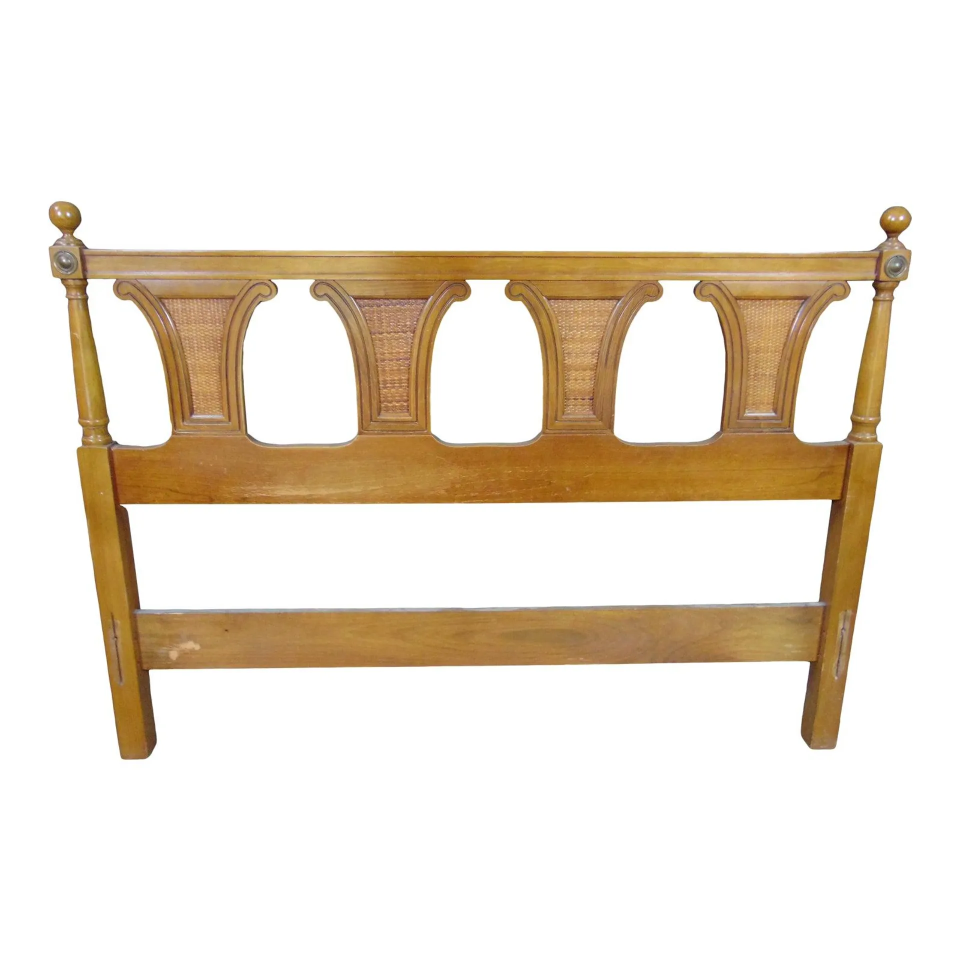 Louis XVI Style Fruitwood Full Size Headboard