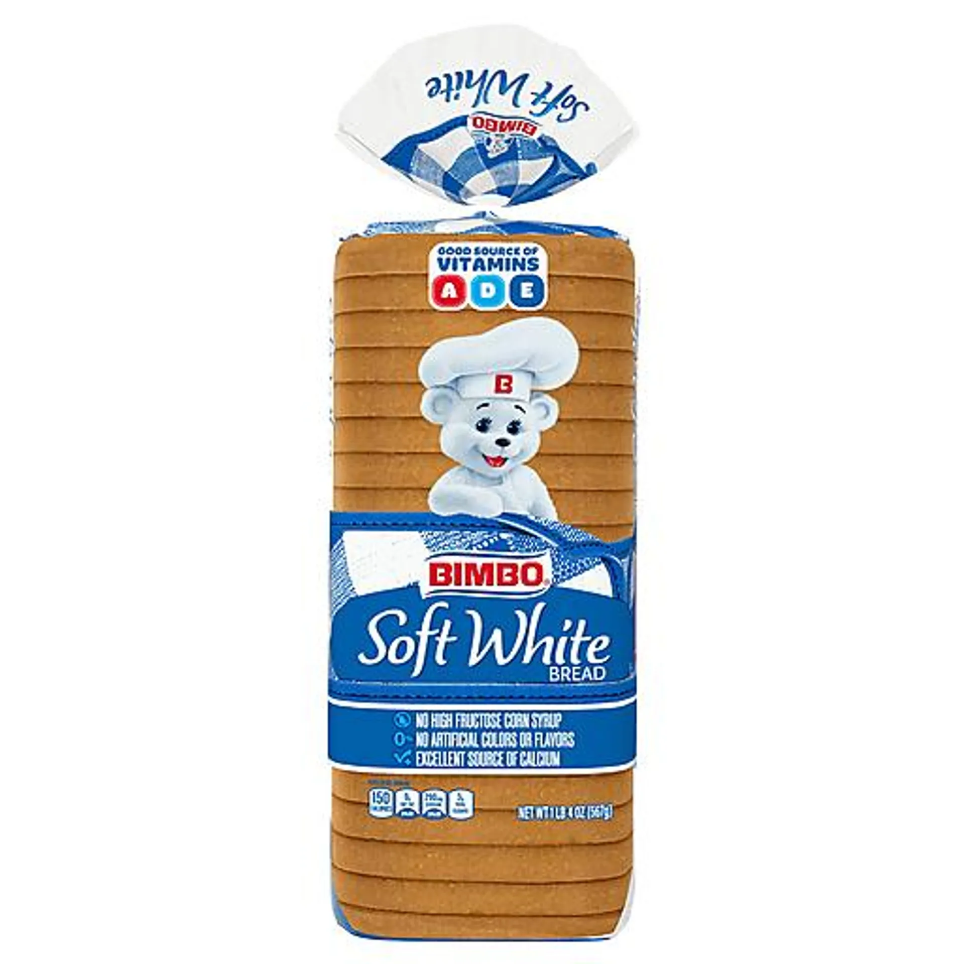 Bimbo Bread, Soft White 2 oz