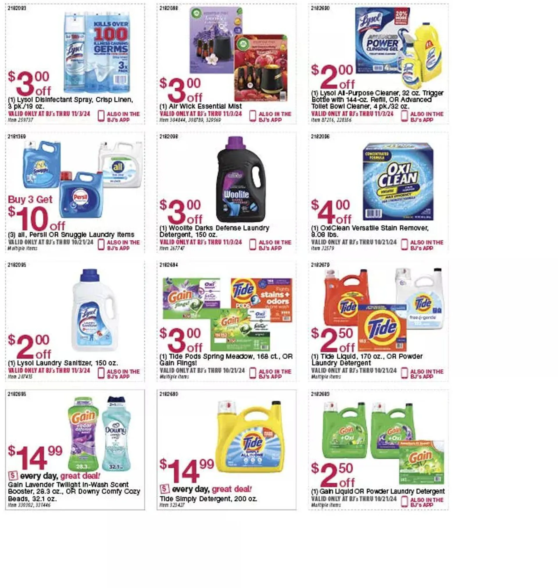 Weekly ad BJ's from October 2 to November 3 2024 - Page 17