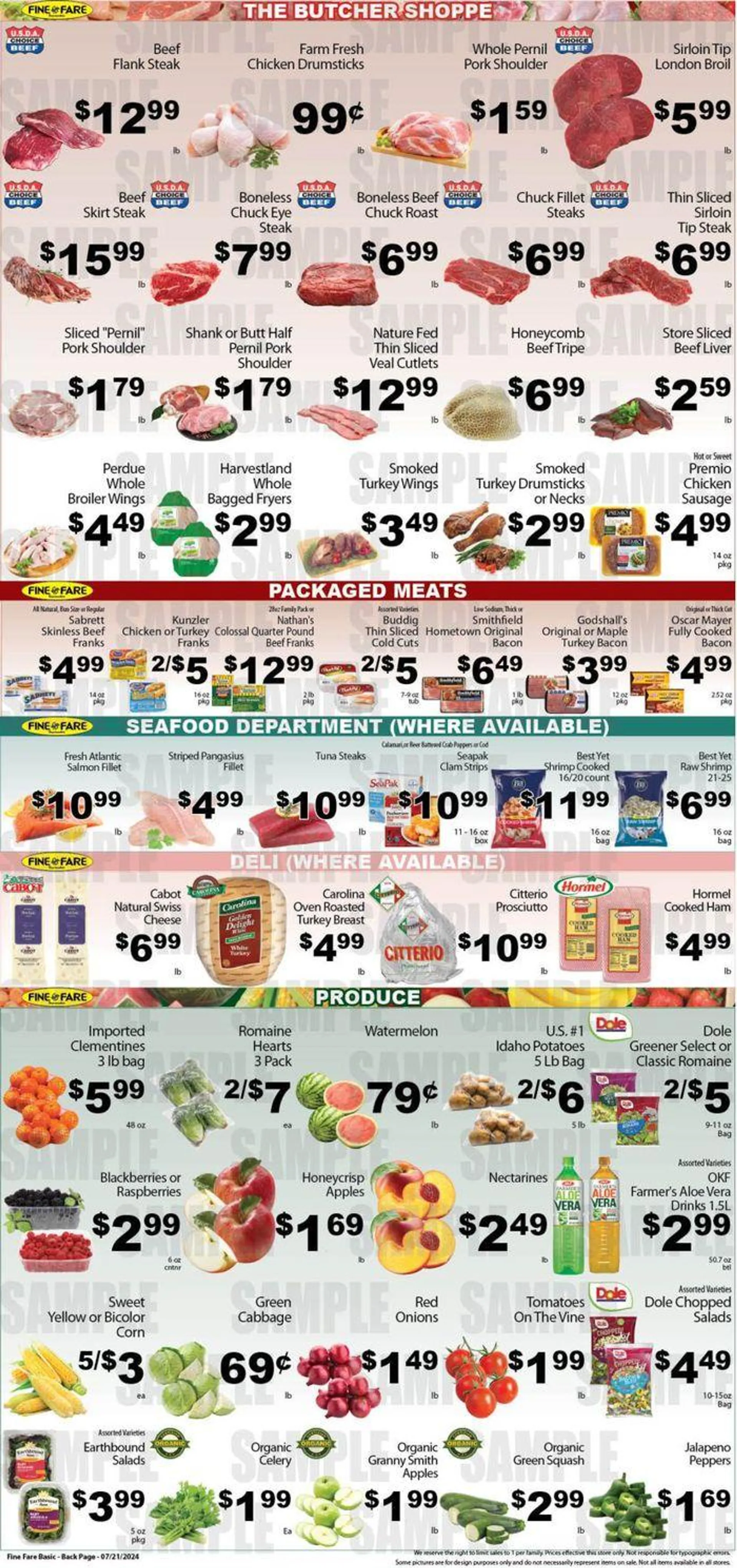 Weekly ad Welcome Summer Bargains from July 22 to July 27 2024 - Page 4