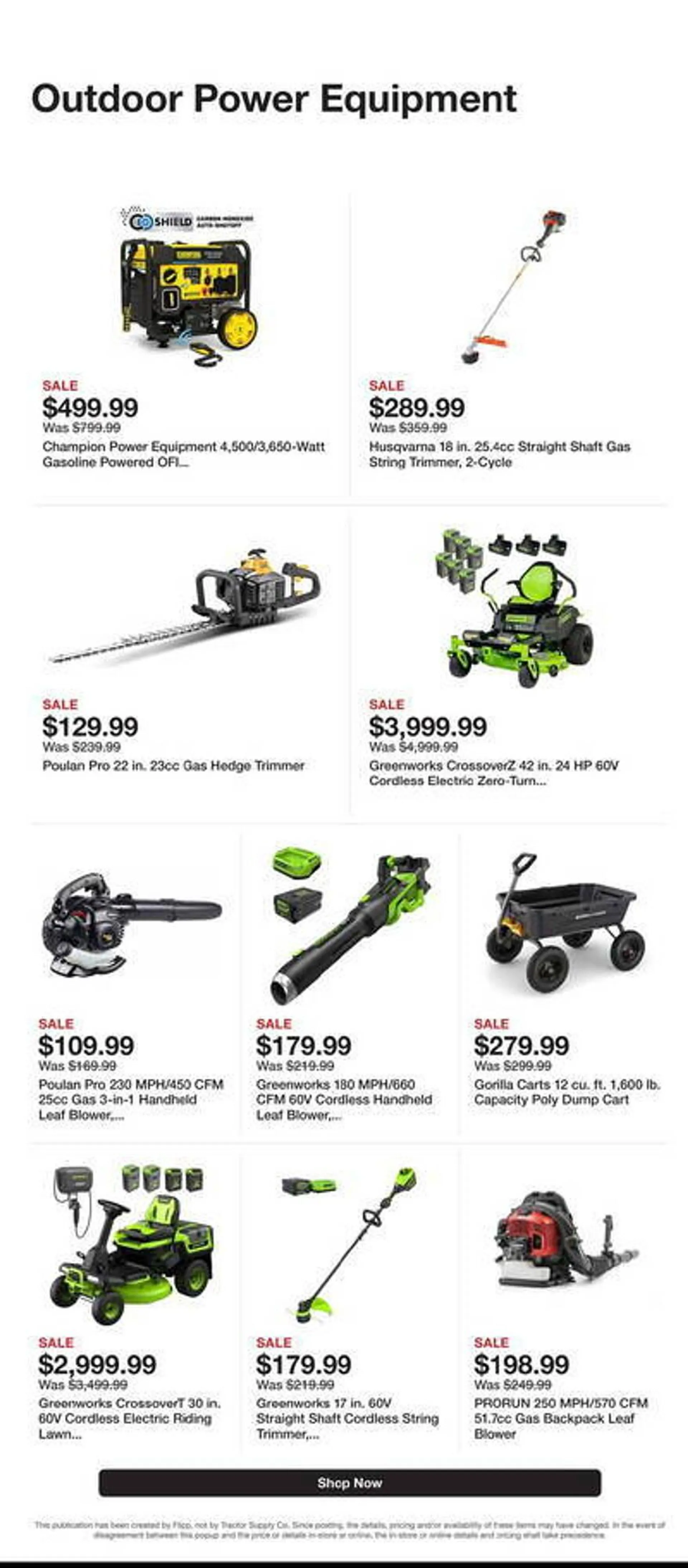 Catálogo de Tractor Supply Company Weekly Ad 1 de abril al 7 de abril 2025 - Página 3