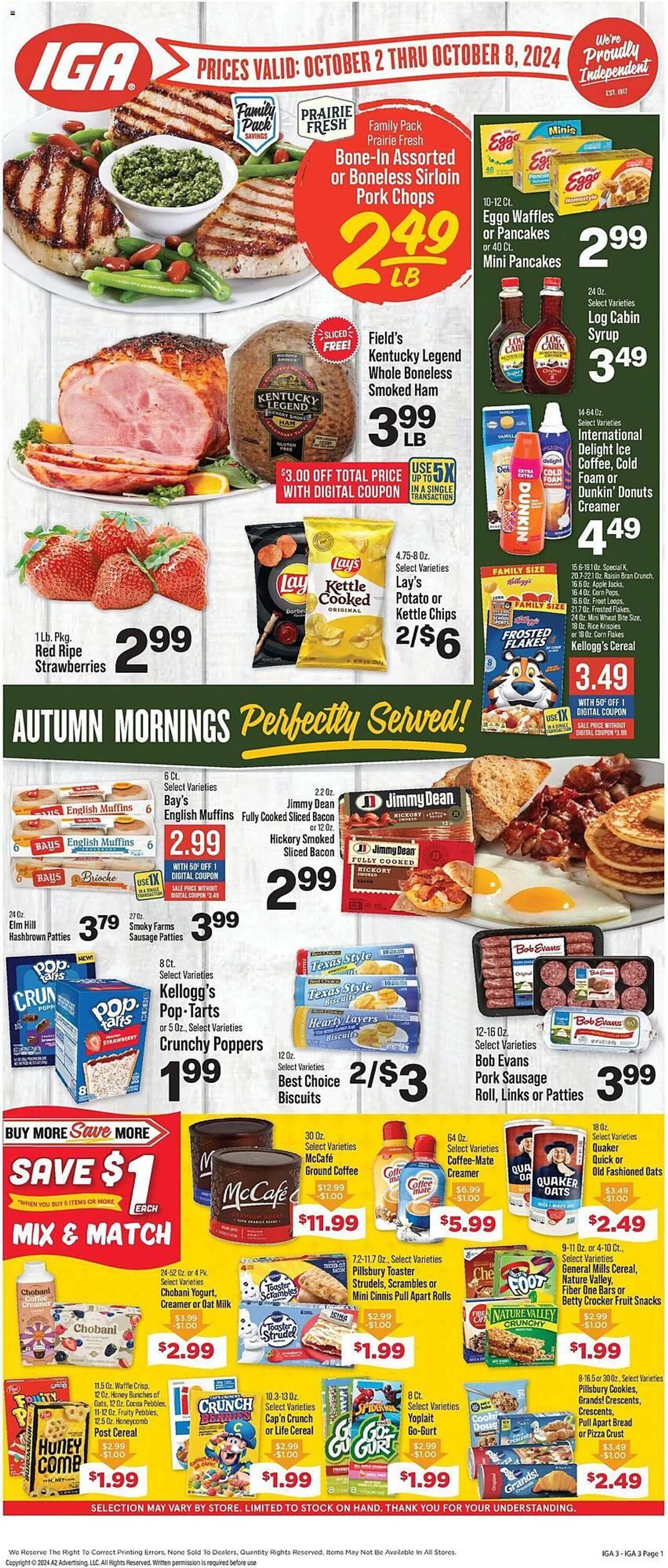 IGA Weekly Ad - 1