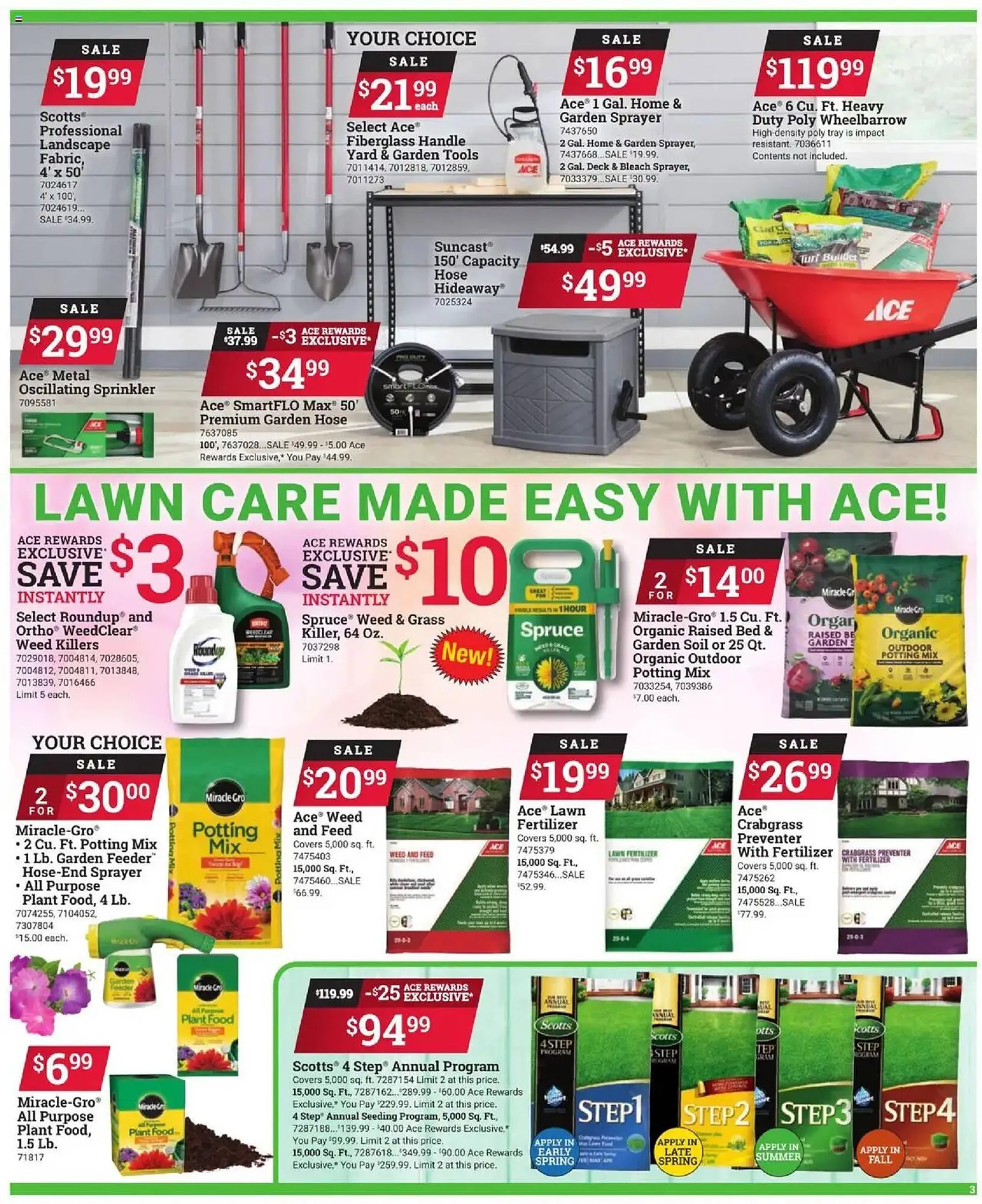 Weekly ad Ace Hardware Weekly Ad from April 30 to May 19 2025 - Page 3