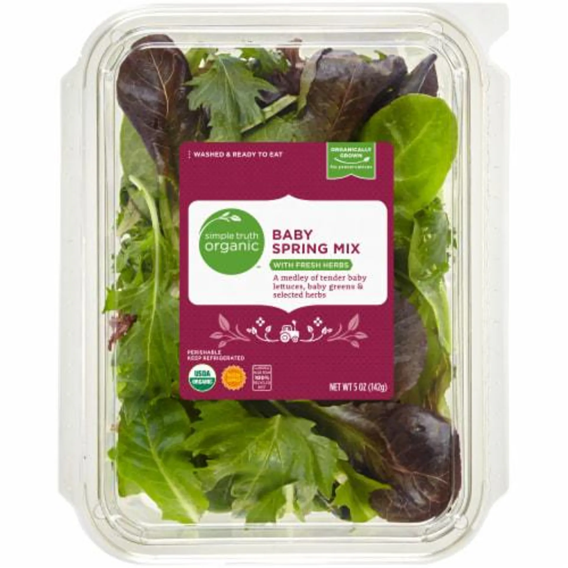 Simple Truth Organic™ Baby Spring Mix with Fresh Herbs