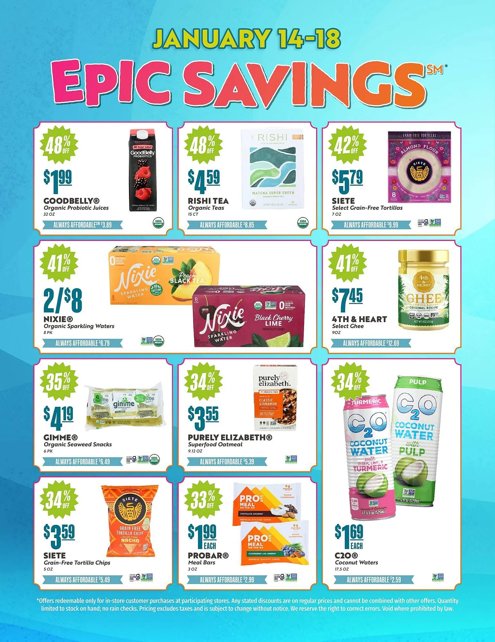 Weekly ad Natural Grocers ad from January 14 to January 18 2025 - Page 2