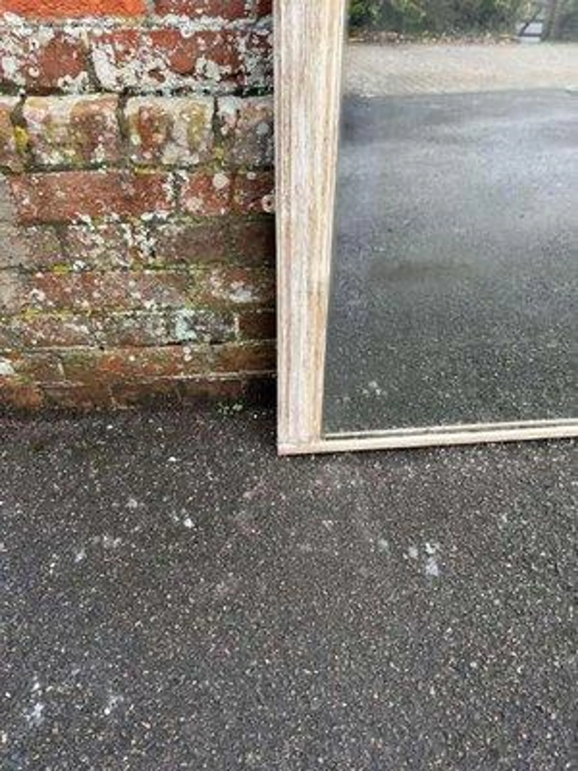 Large English 19th Century Mirror