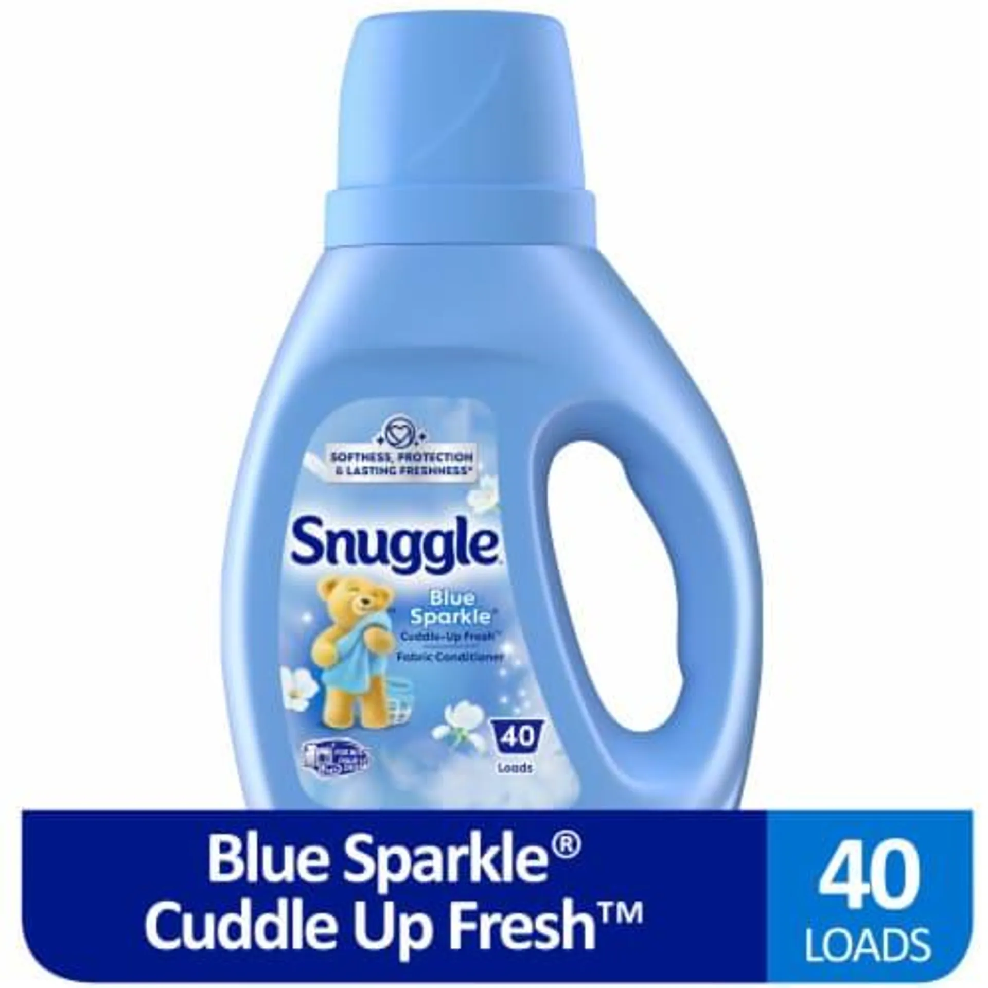 Snuggle® Cuddle-Up Fresh™ Blue Sparkle® Liquid Fabric Softener