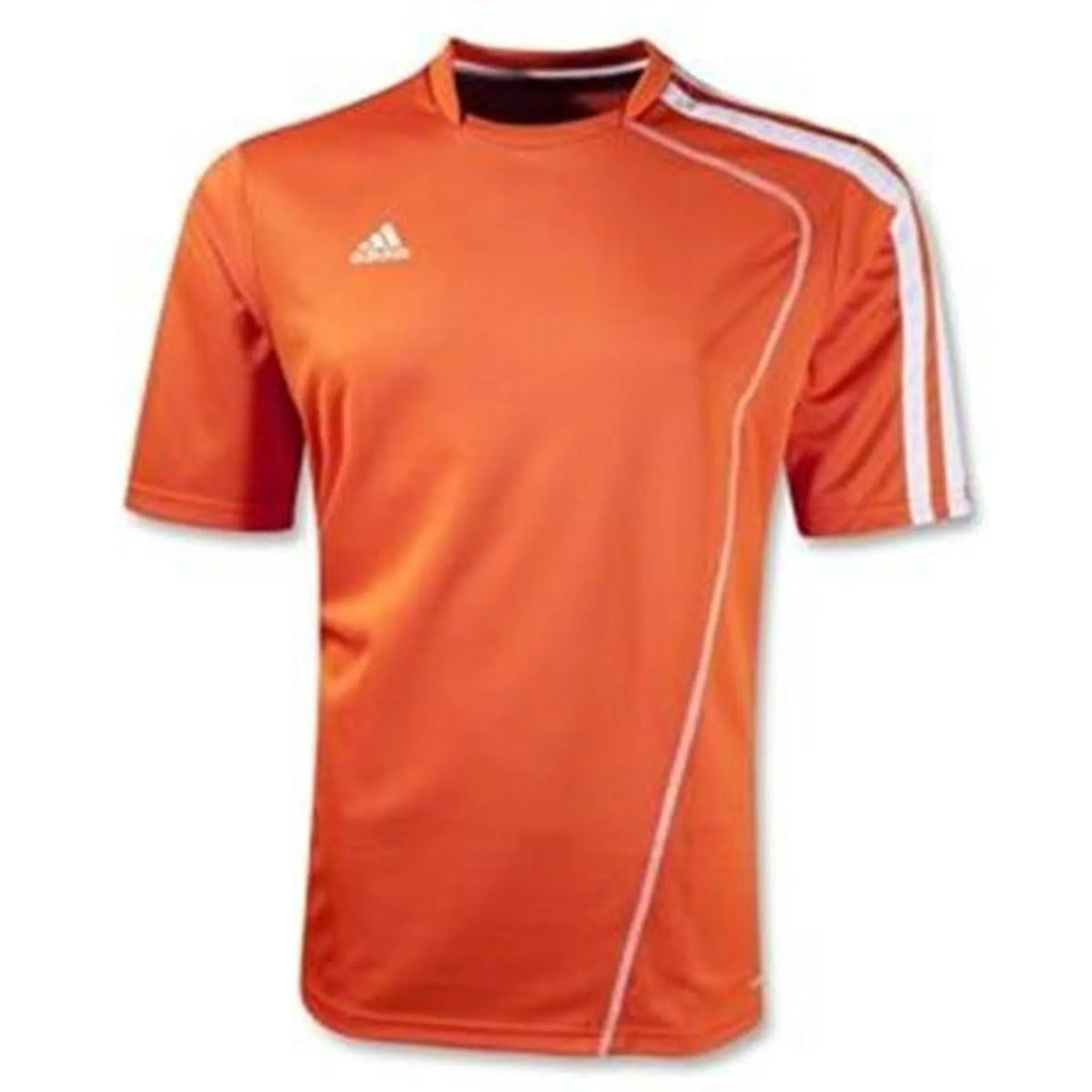 Adidas Boys Sossto Soccer Jersey T-Shirt Orange/White
