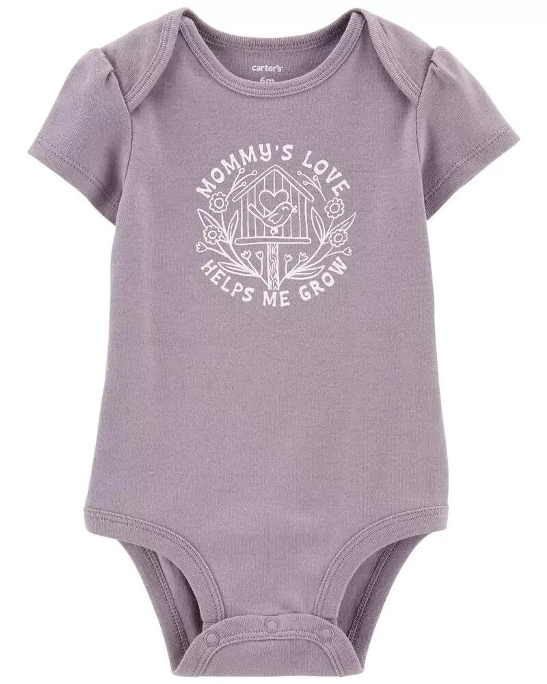 Baby Short-Sleeve Mommy Bodysuit
