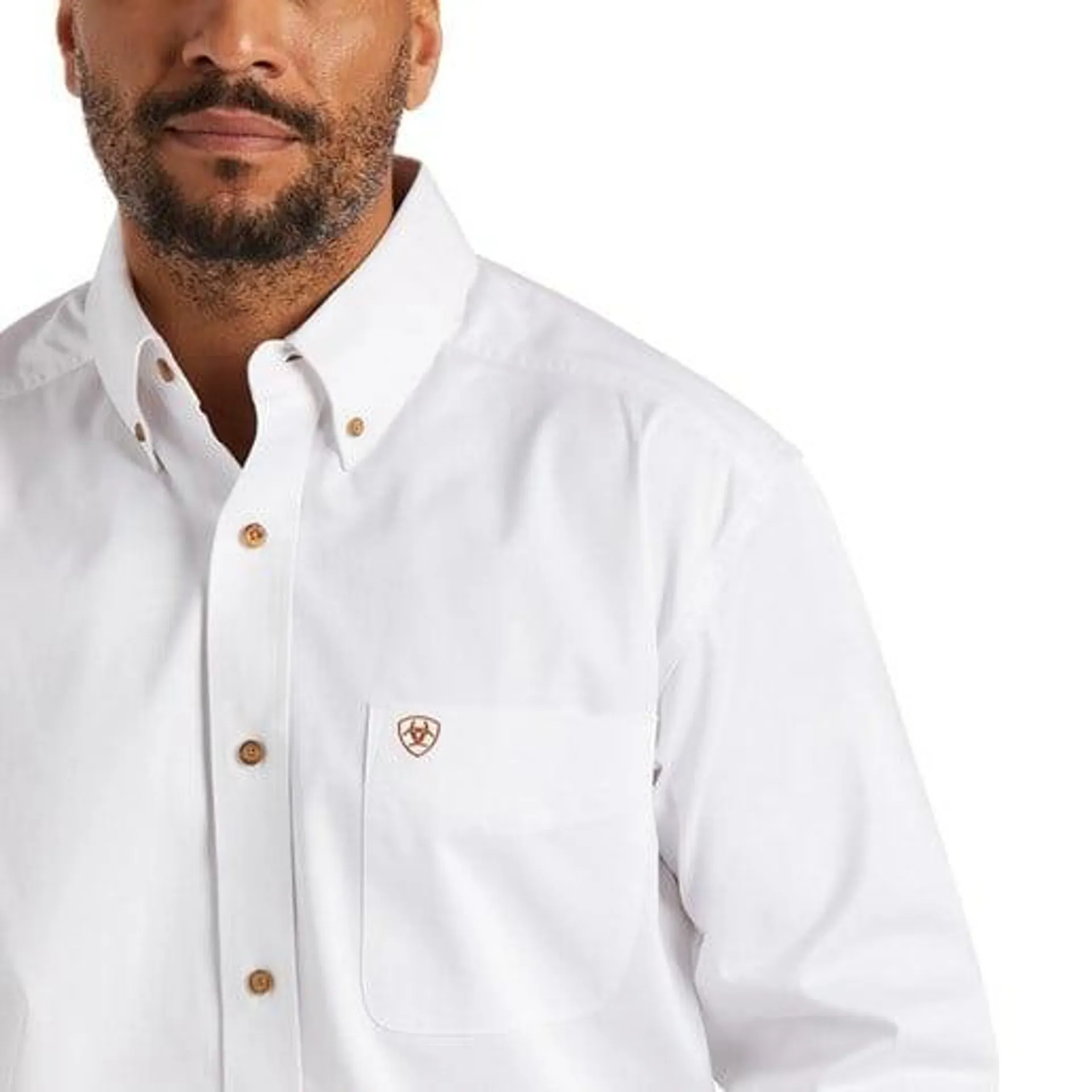 Men's Solid Twill Classic Fit Shirt