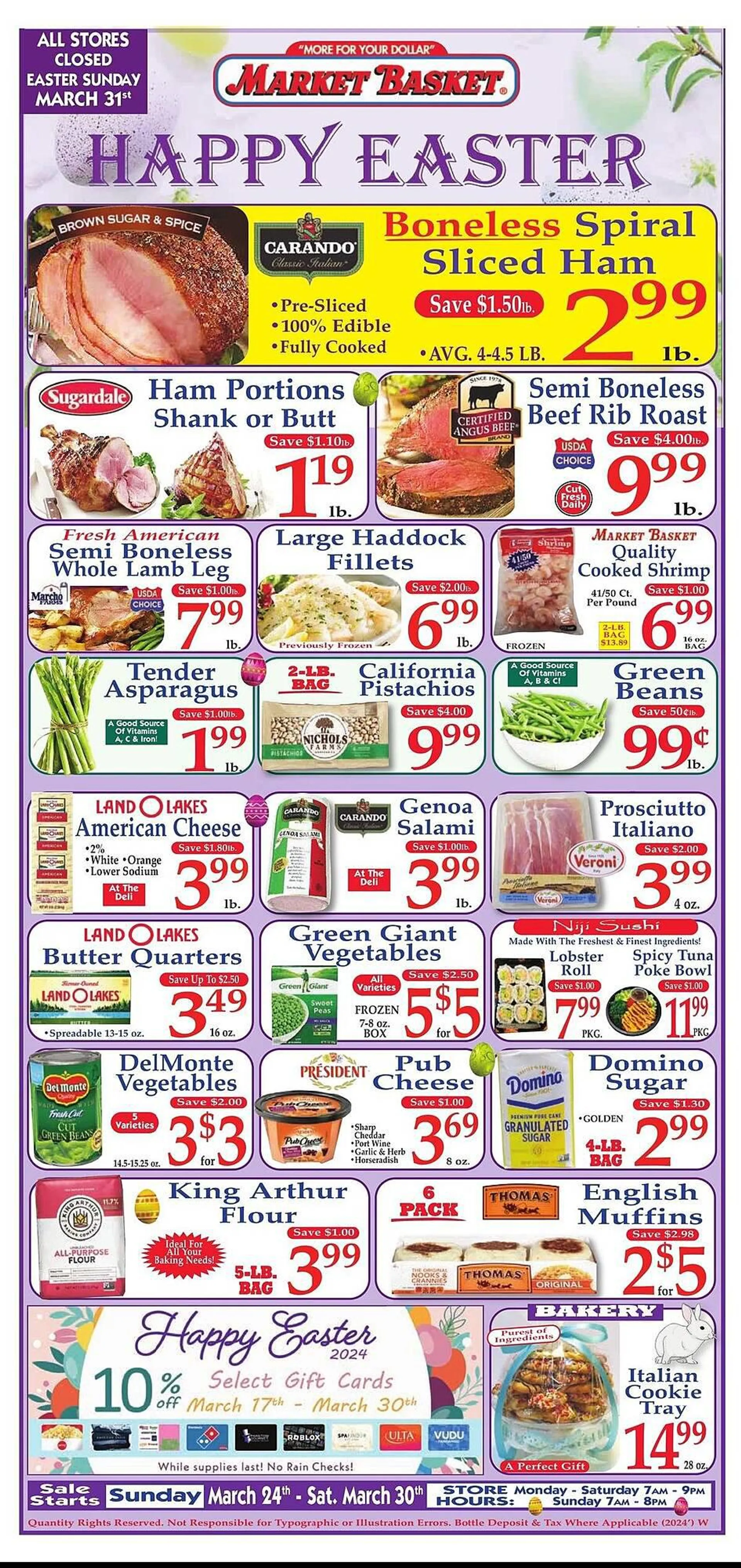 Weekly ad Market Basket Weekly Ad from March 24 to March 30 2024 - Page 
