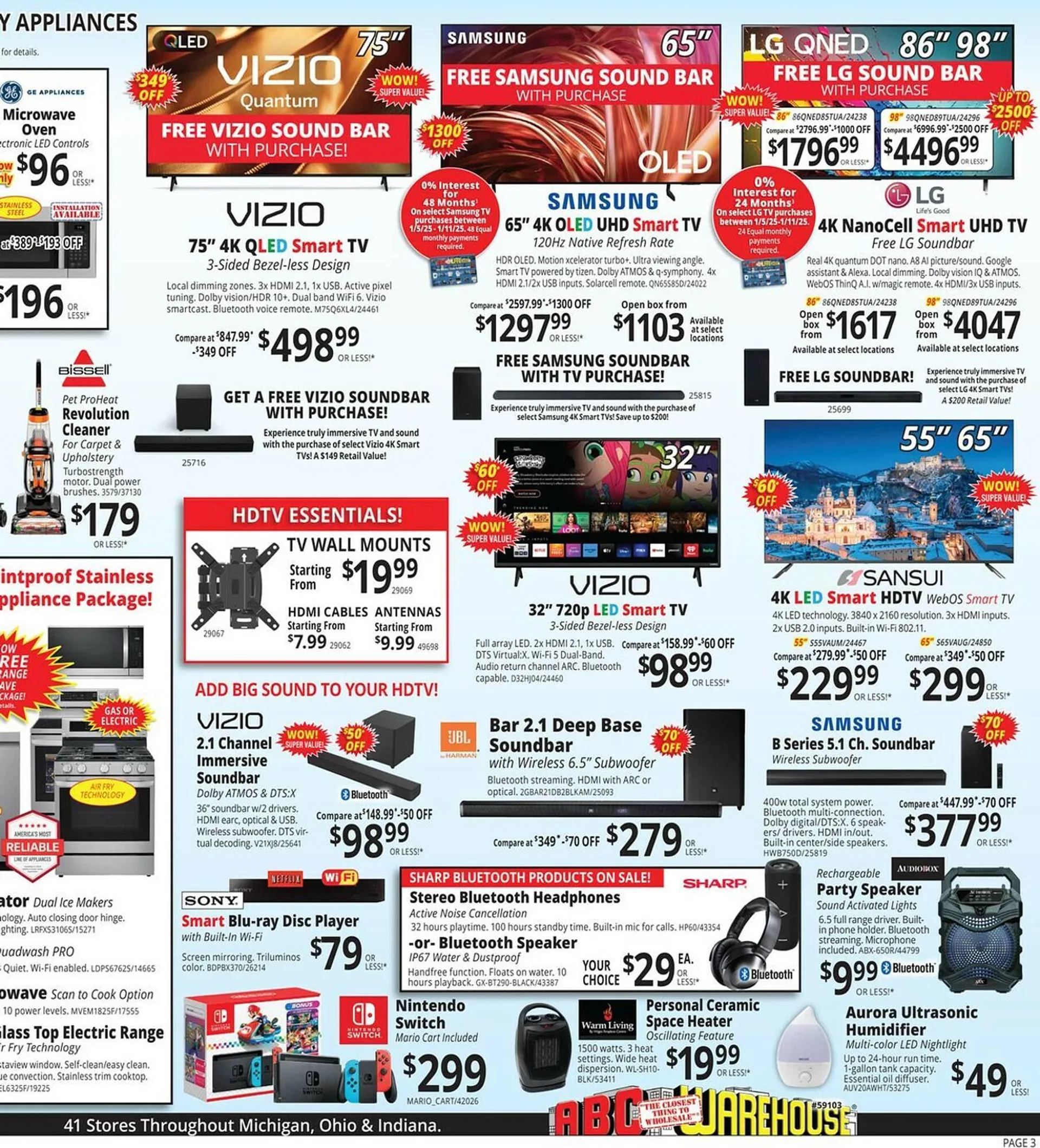 Weekly ad ABC Warehouse Weekly Ad from January 5 to January 11 2025 - Page 3