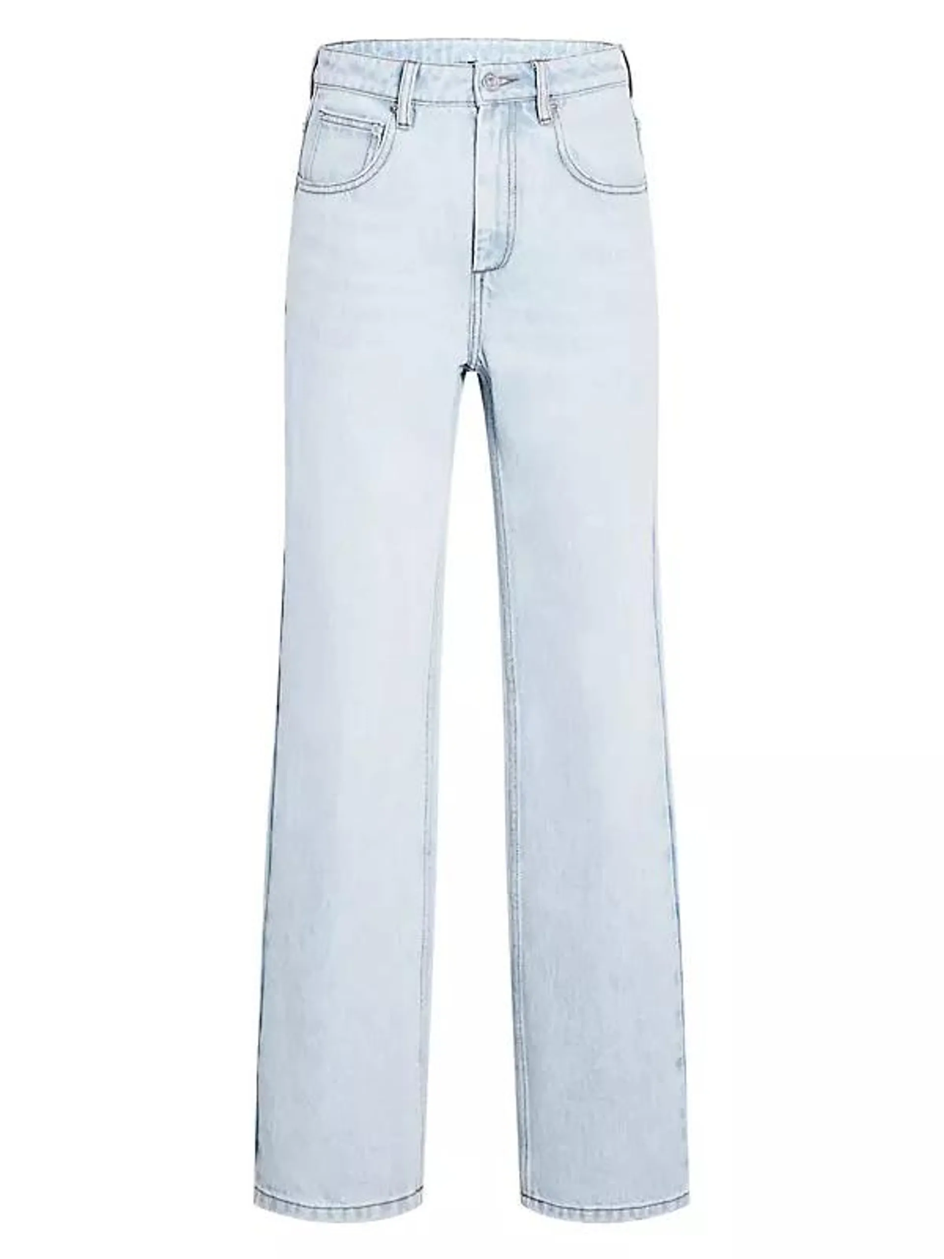 Brooklyn High Rise Straight Jeans