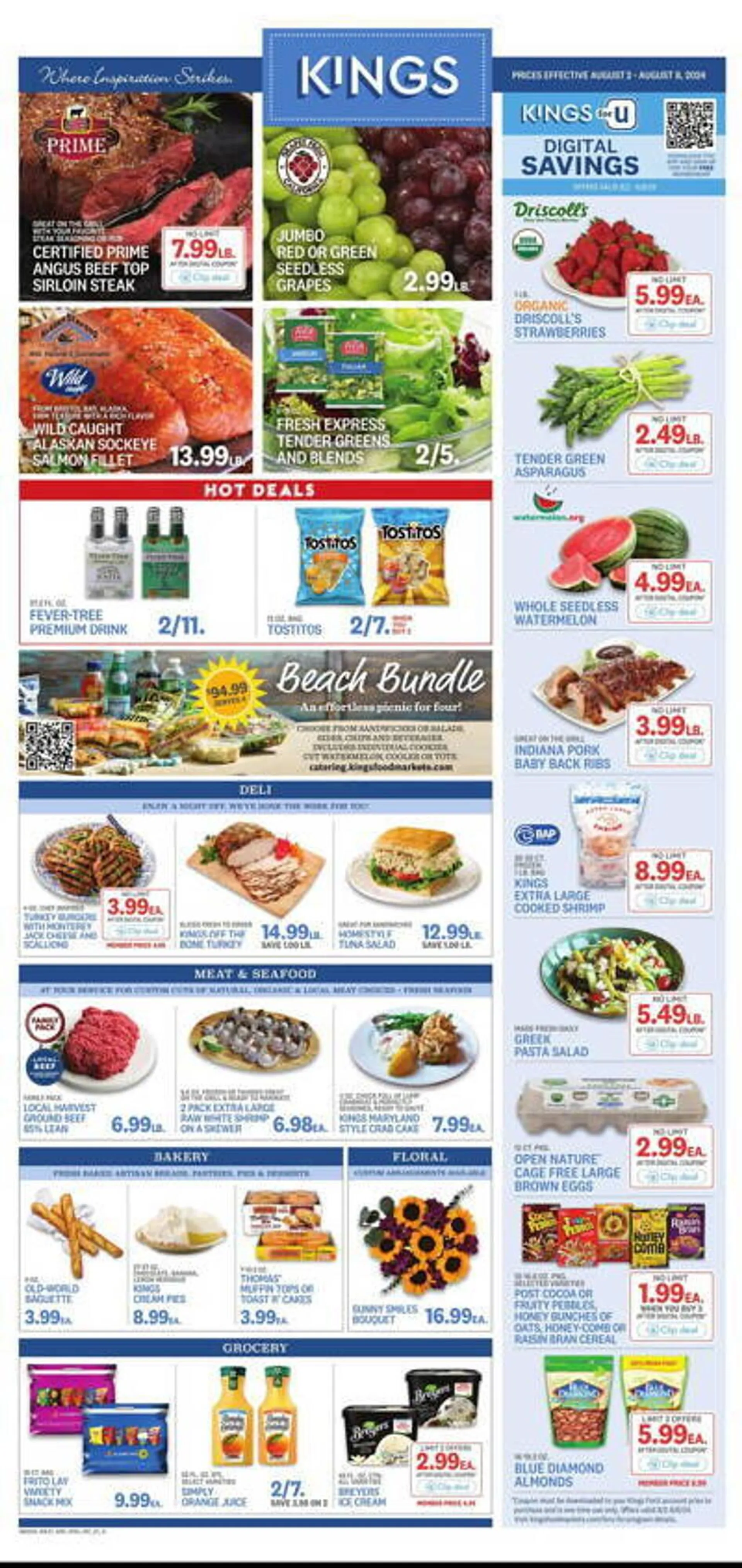 Kings Food Markets Weekly Ad - 1