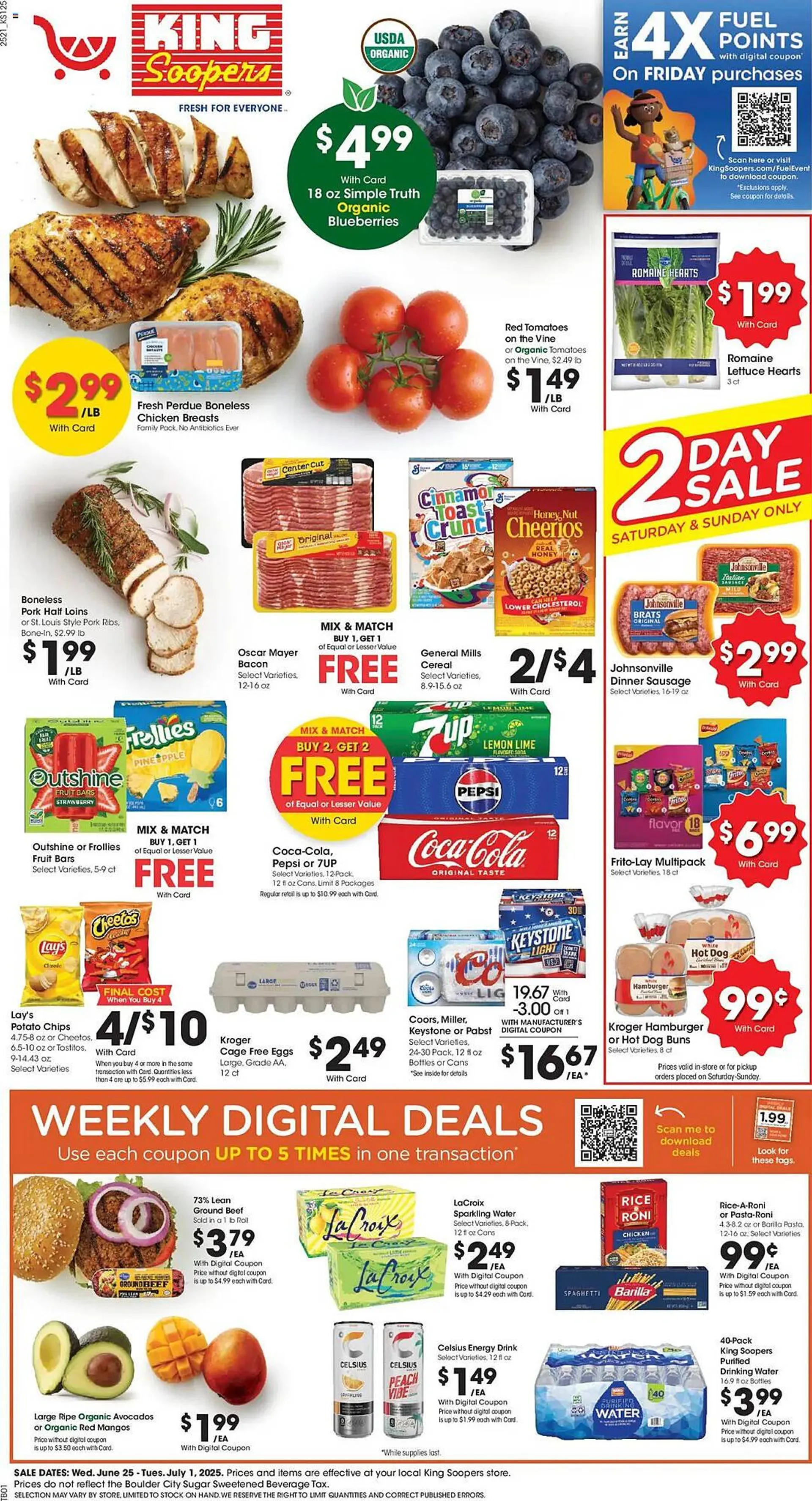 Weekly ad King Soopers Weekly Ad from June 25 to July 1 2025 - Page 1
