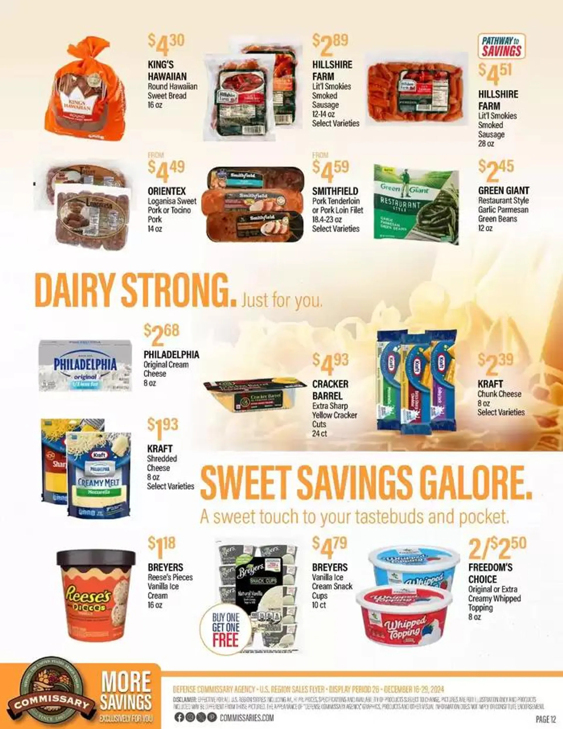 Weekly ad Flyer Commissary from December 16 to December 29 2024 - Page 12