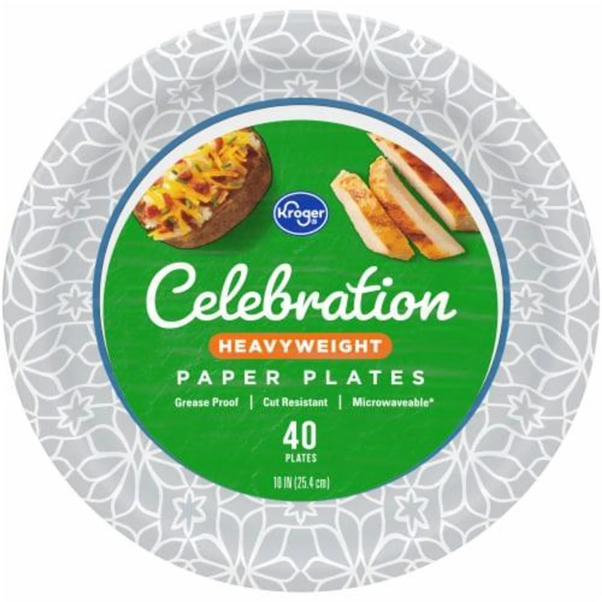 Kroger® Celebration Heavy Weight 10-Inch Paper Plates