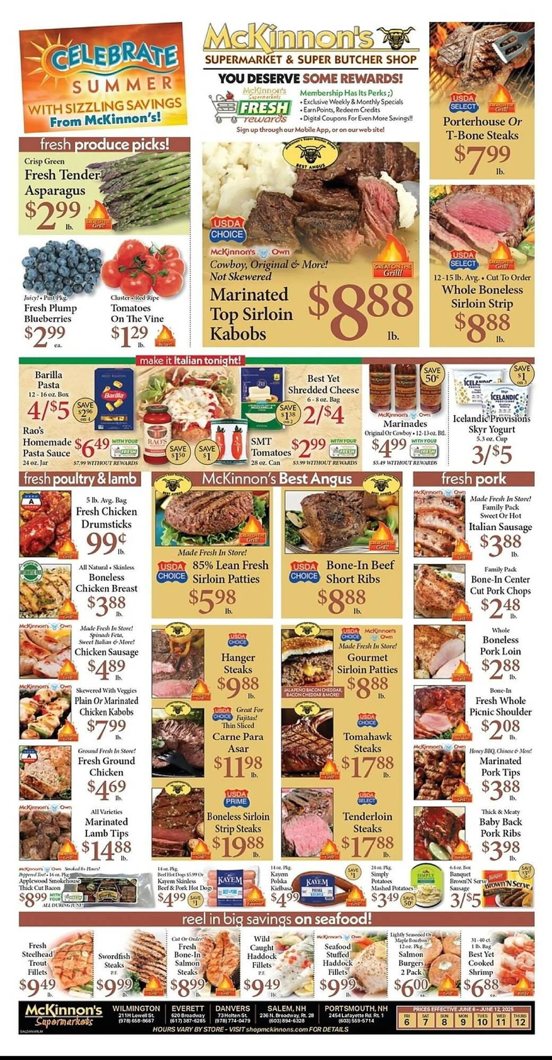 Weekly ad McKinnon's Supermarkets Weekly Ad from June 6 to June 12 2025 - Page 1