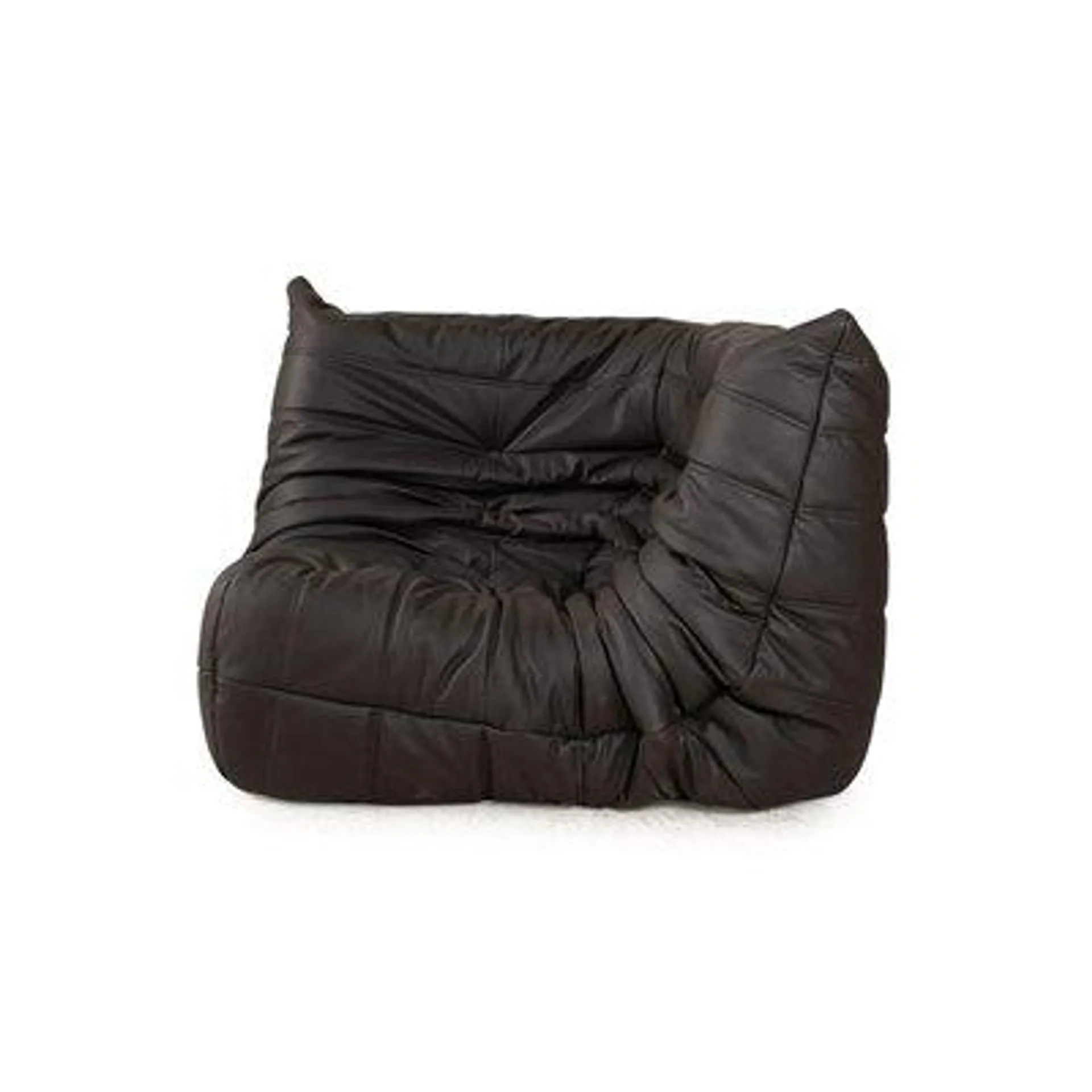 Black Togo Fabric Armchair by Michel Ducaroy for Ligne Roset