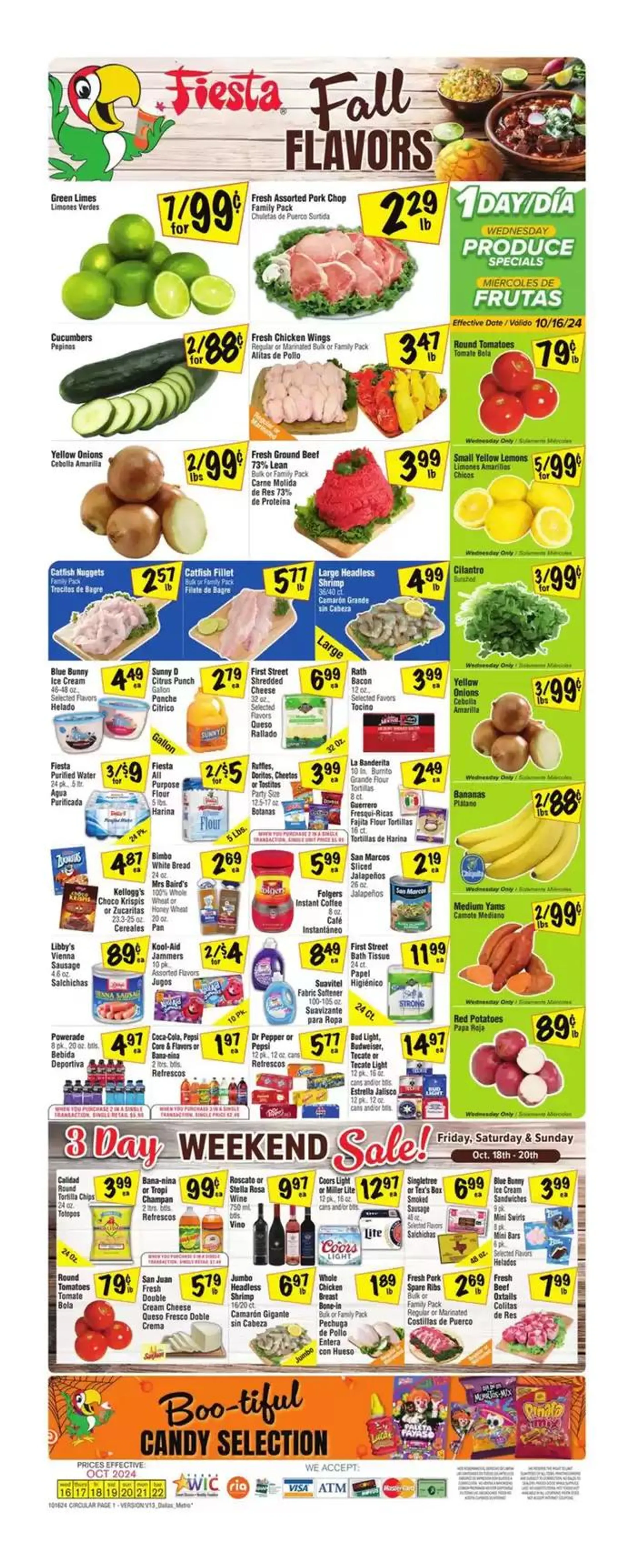 Weekly ad Great offer for all customers from October 16 to October 22 2024 - Page 1