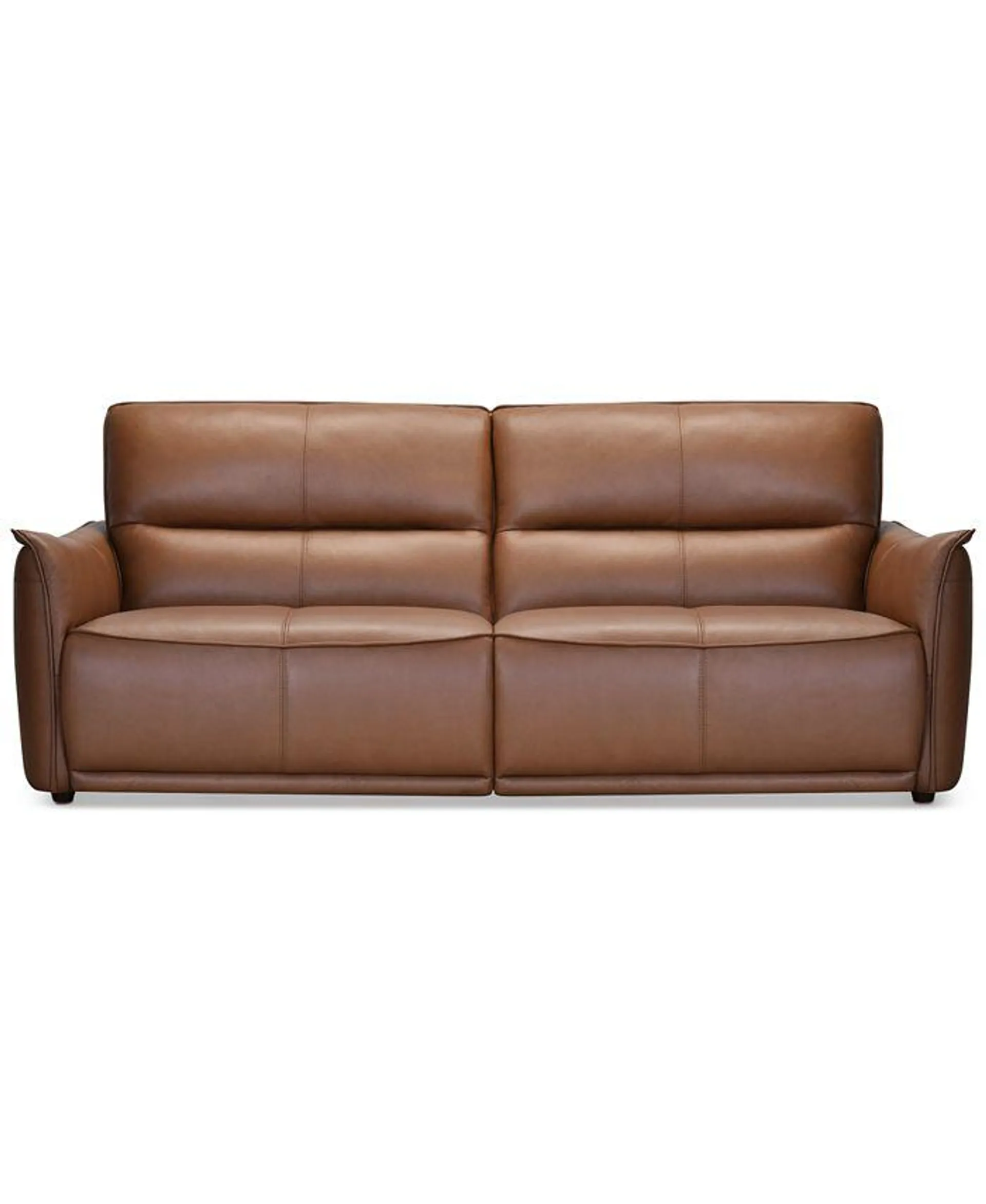 Polner 91" Leather Power Motion Sofa, Created for Macy's