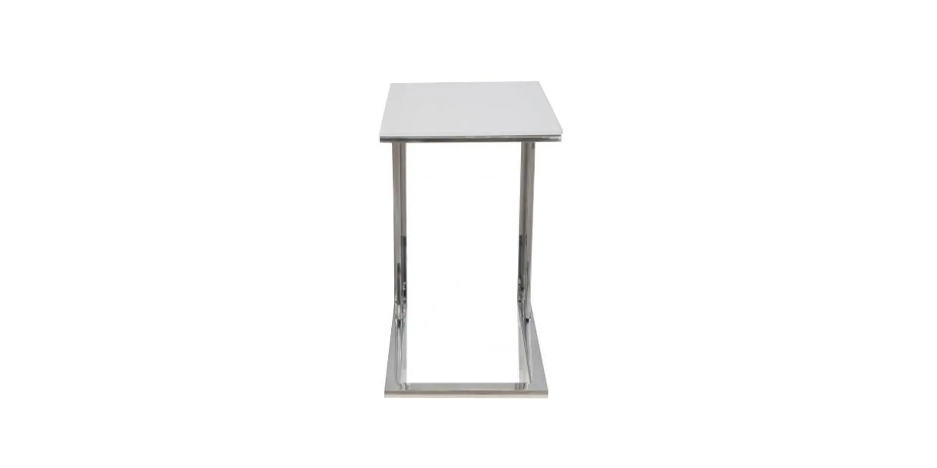 Khloe Side Table White