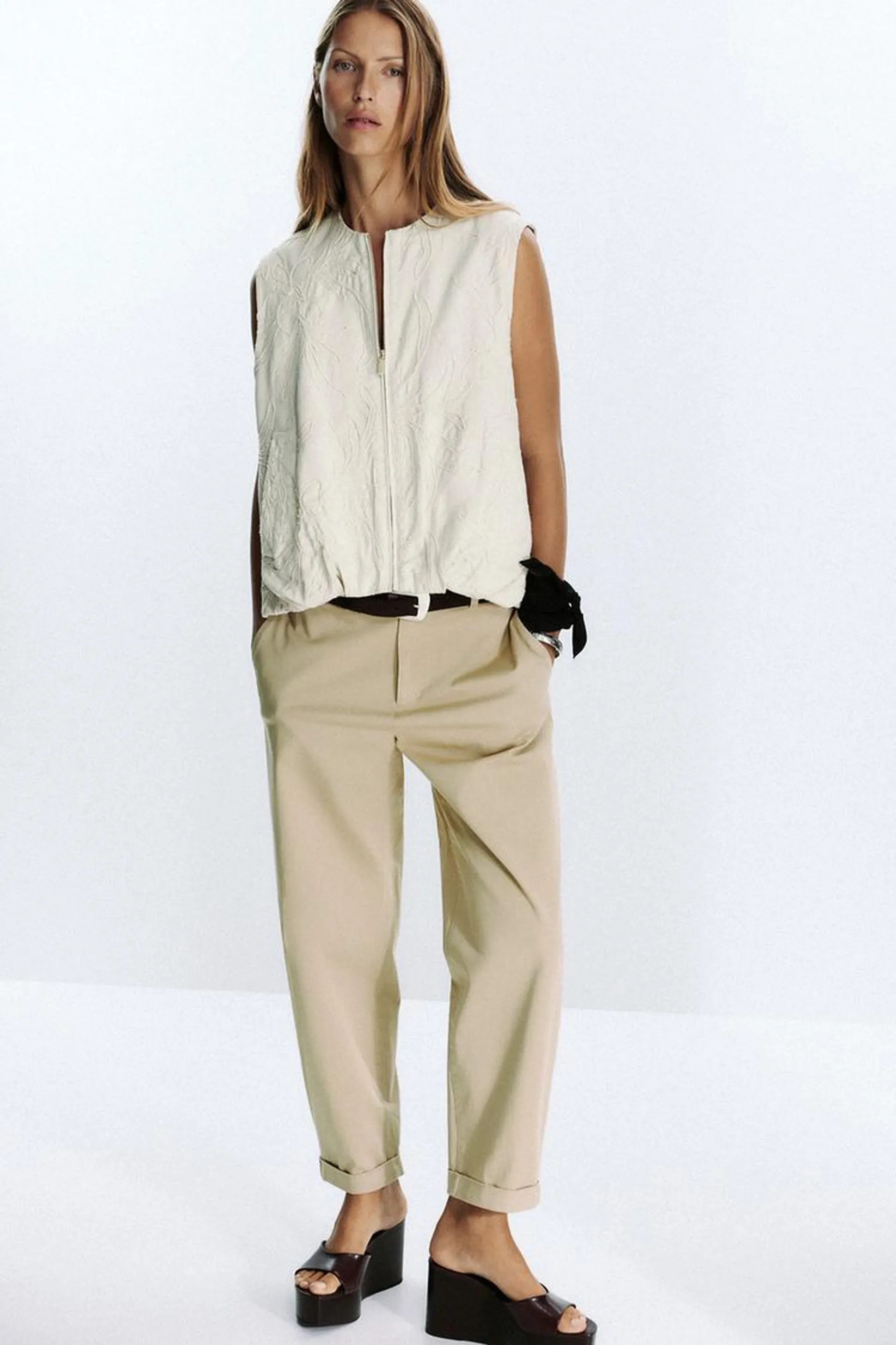 EMBROIDERED VEST