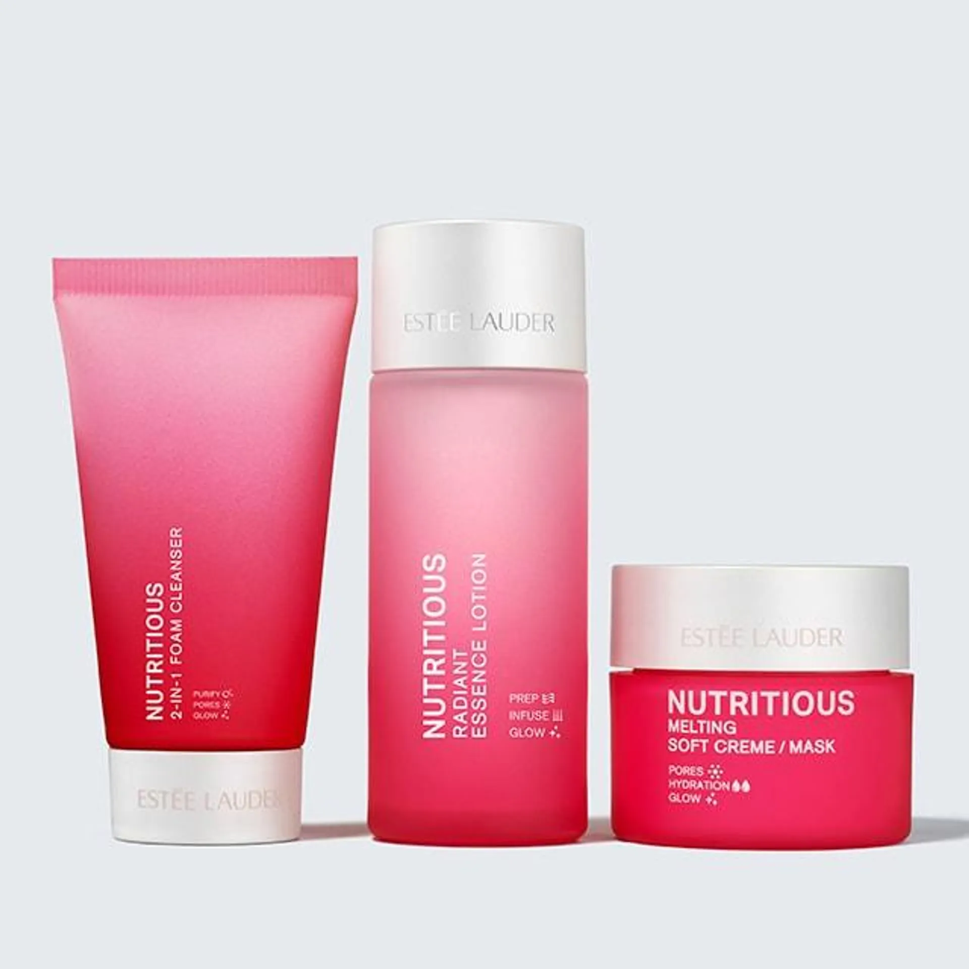 See The Glow Pores + Infuse + Hydration Nutritious Skincare Set