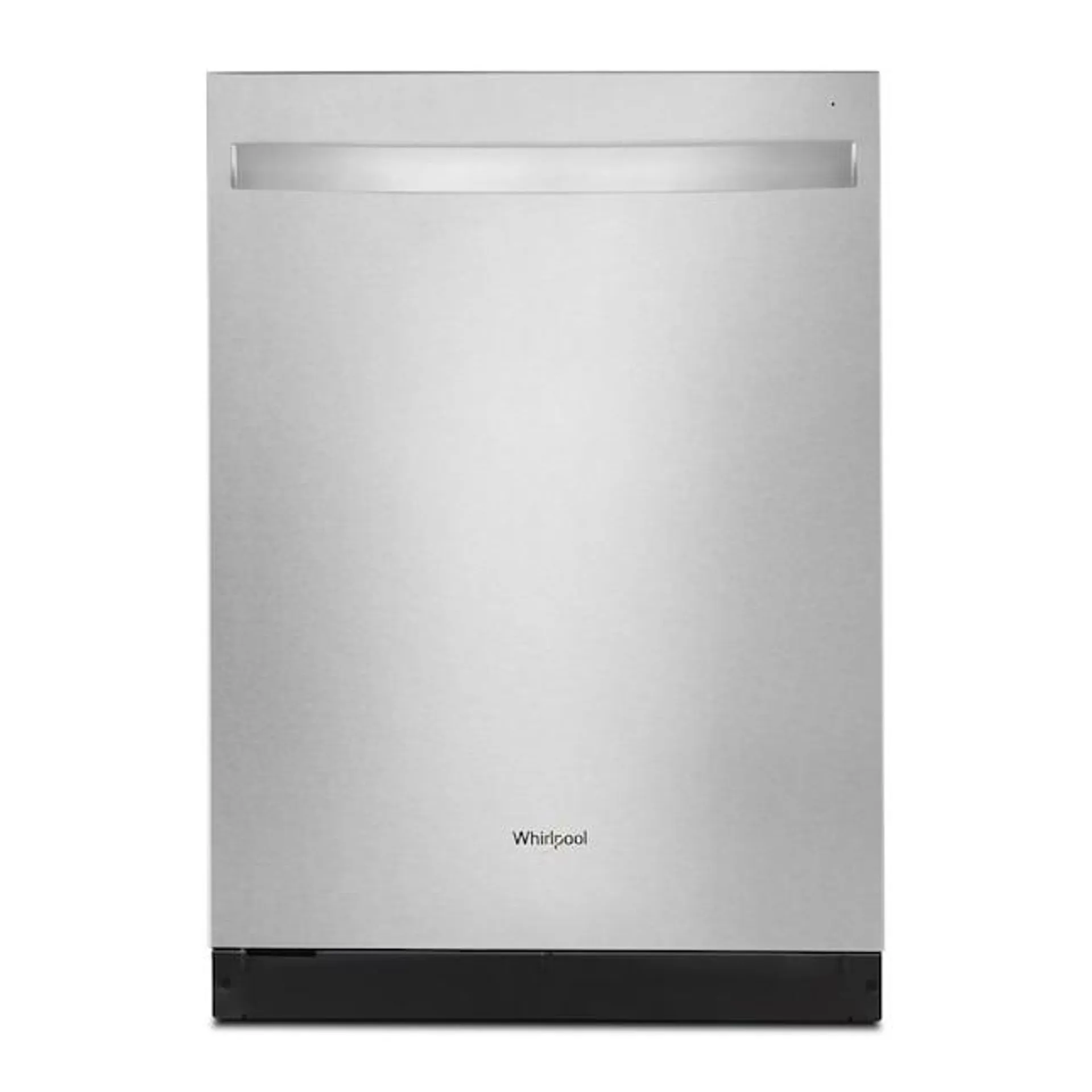 Whirlpool Eco Series 24-in Top Control Built-In Dishwasher With Third Rack (Fingerprint Resistant Stainless Steel), 51-dBA Standard Sound Level