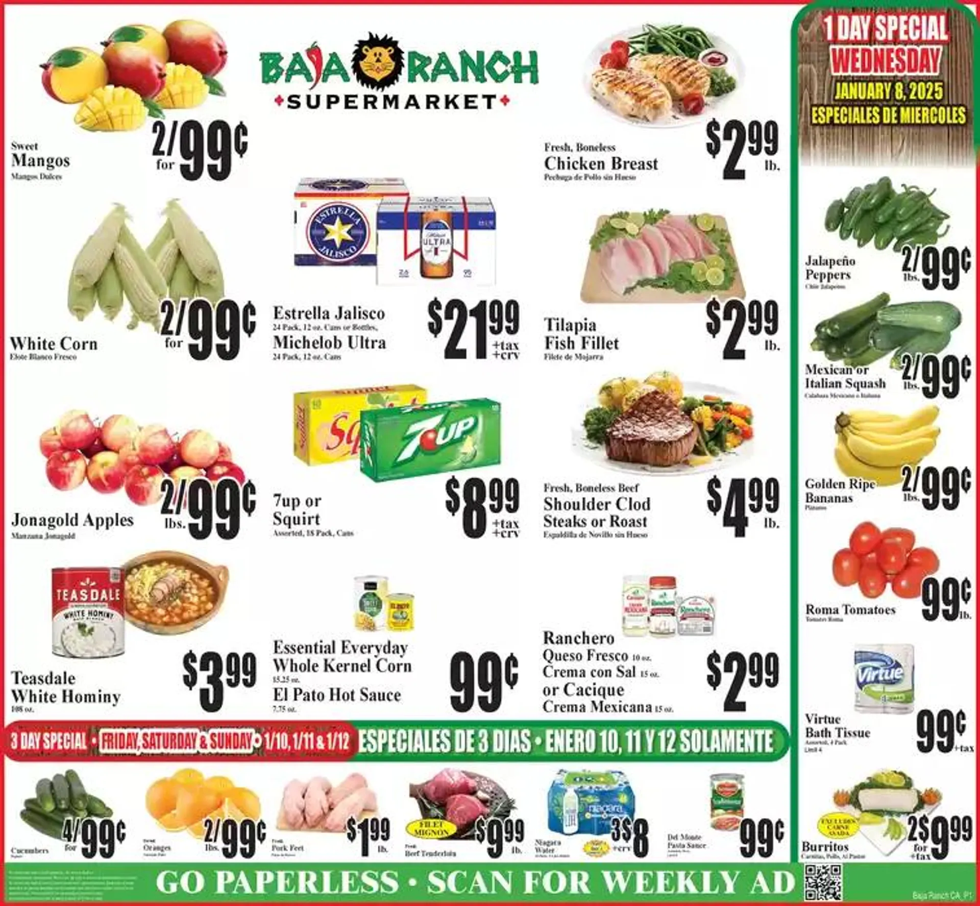 Baja Ranch weekly ad - 1