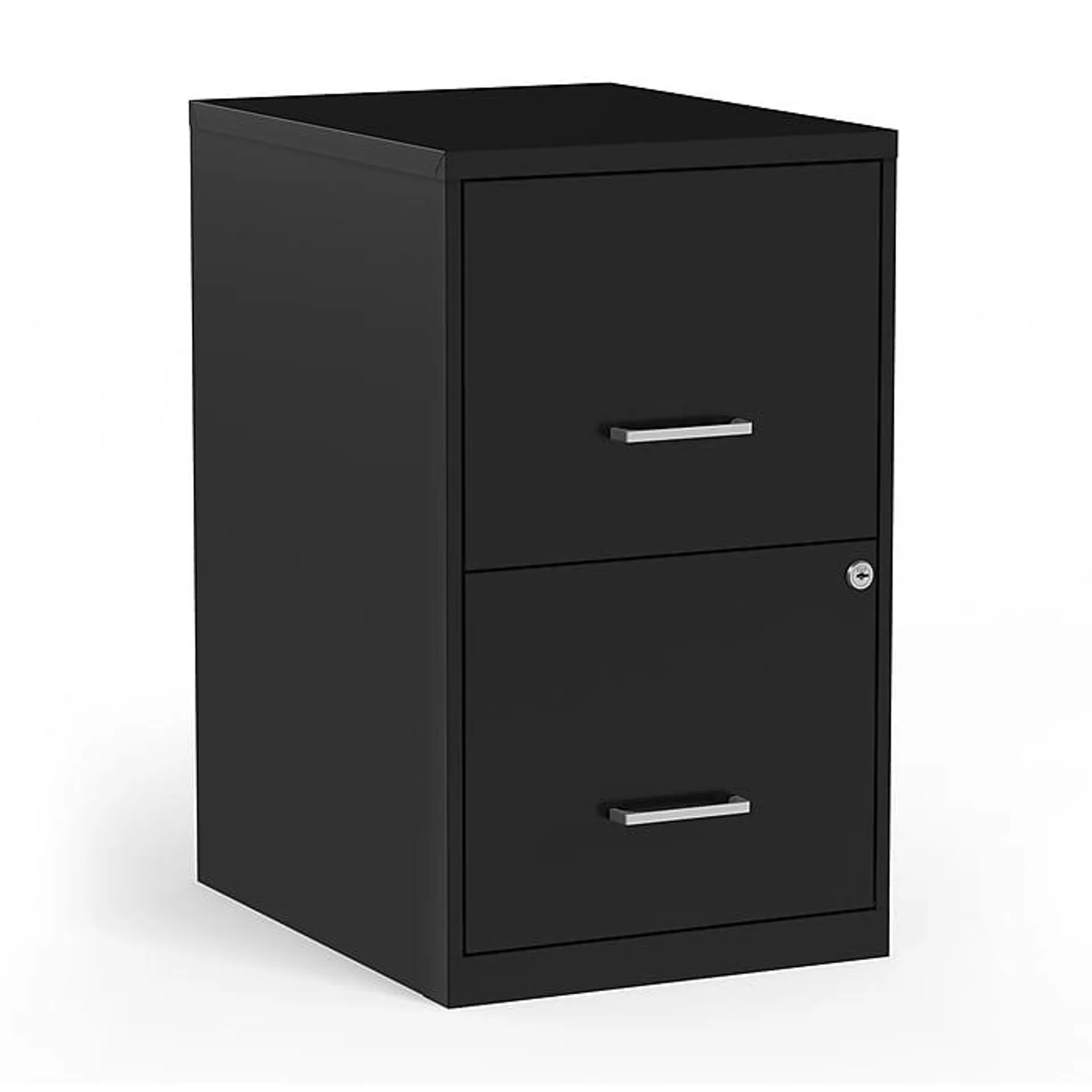 Staples 2-Drawer Light Duty Vertical File Cabinet,