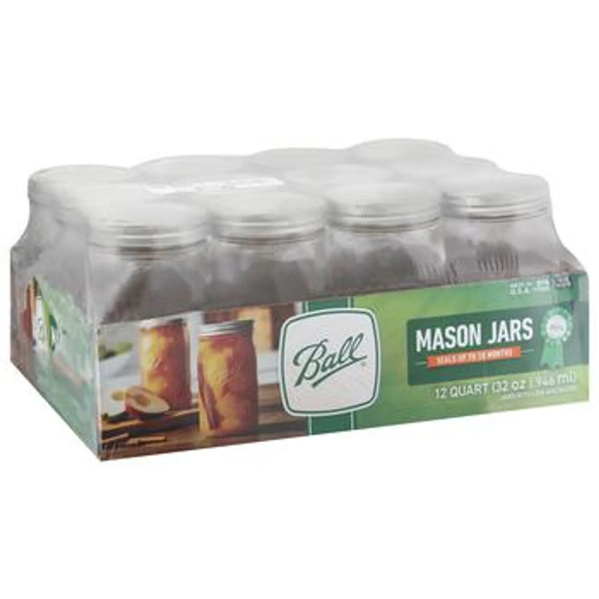 Ball Quart Wide Mouth Mason Jars