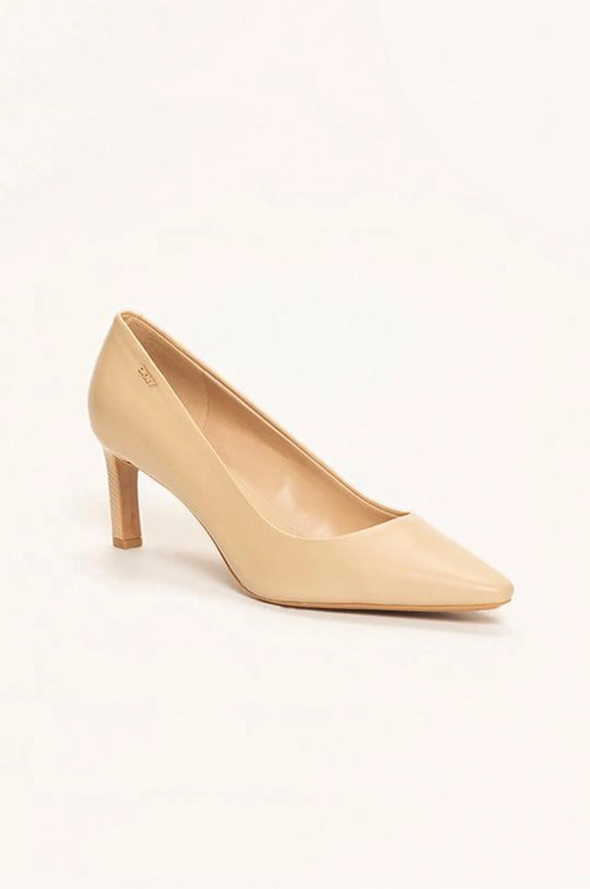 CHARLIE MID HEELED POINTED PUMP