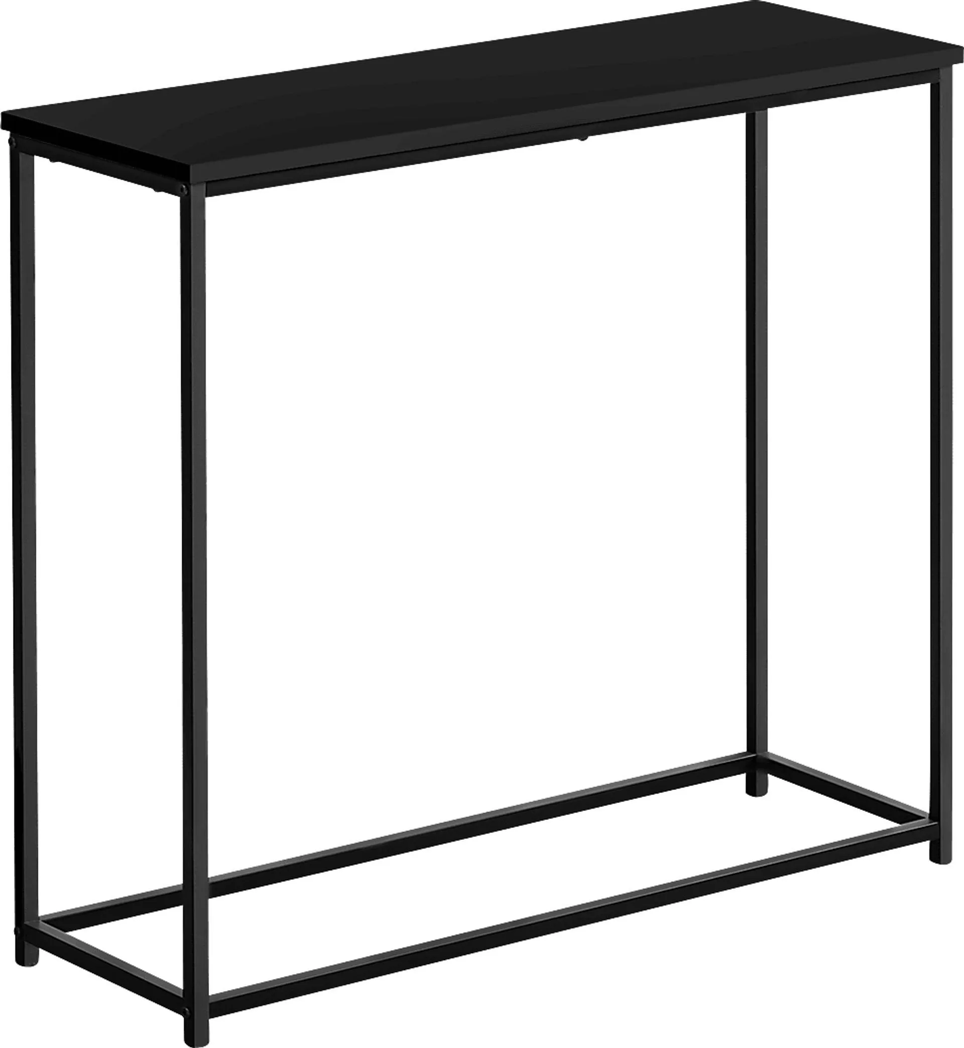 Mornay Black Sofa Table